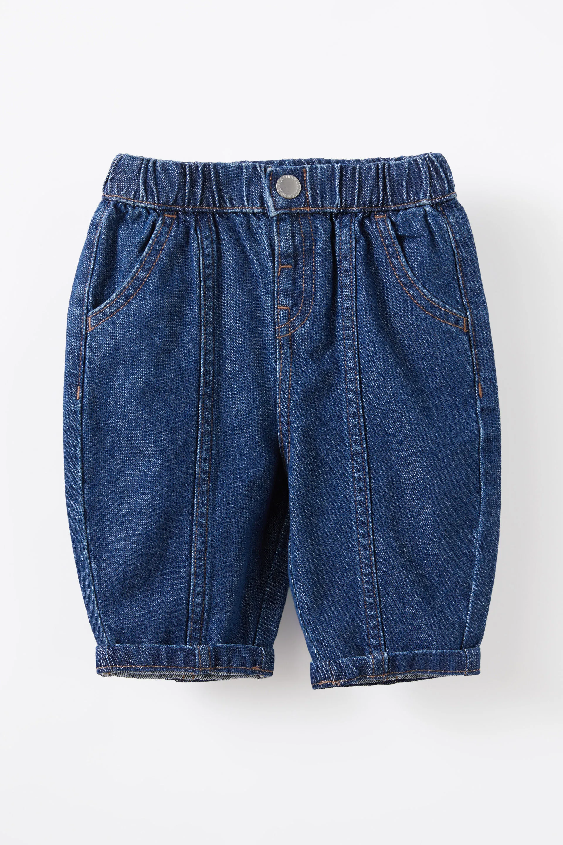 Jordan Barrel Denim Jean mid blue wash