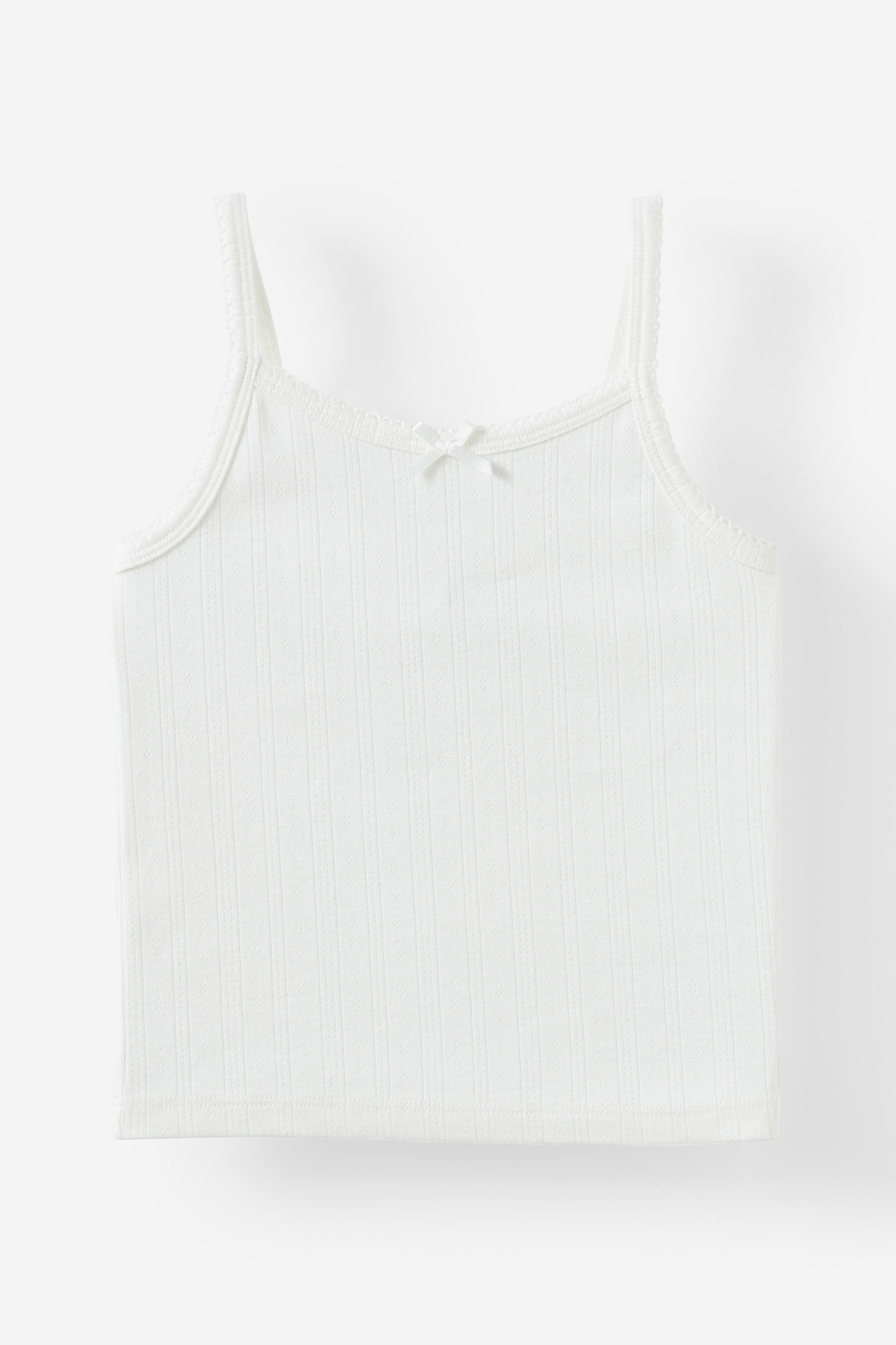 Rosie Pointelle Tank vanilla