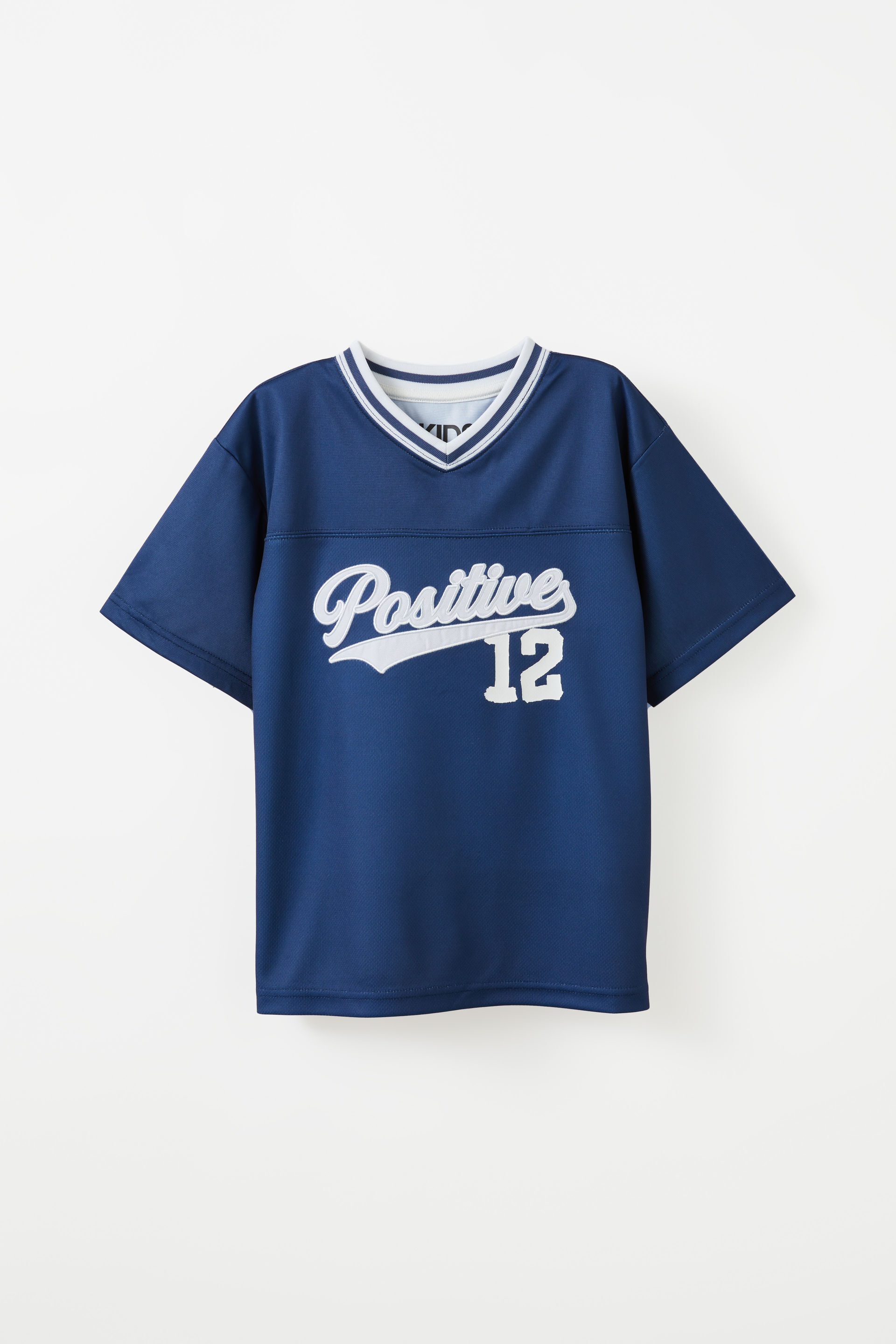 Short Sleeve Sport V-Neck Tee deep dive/stay positive