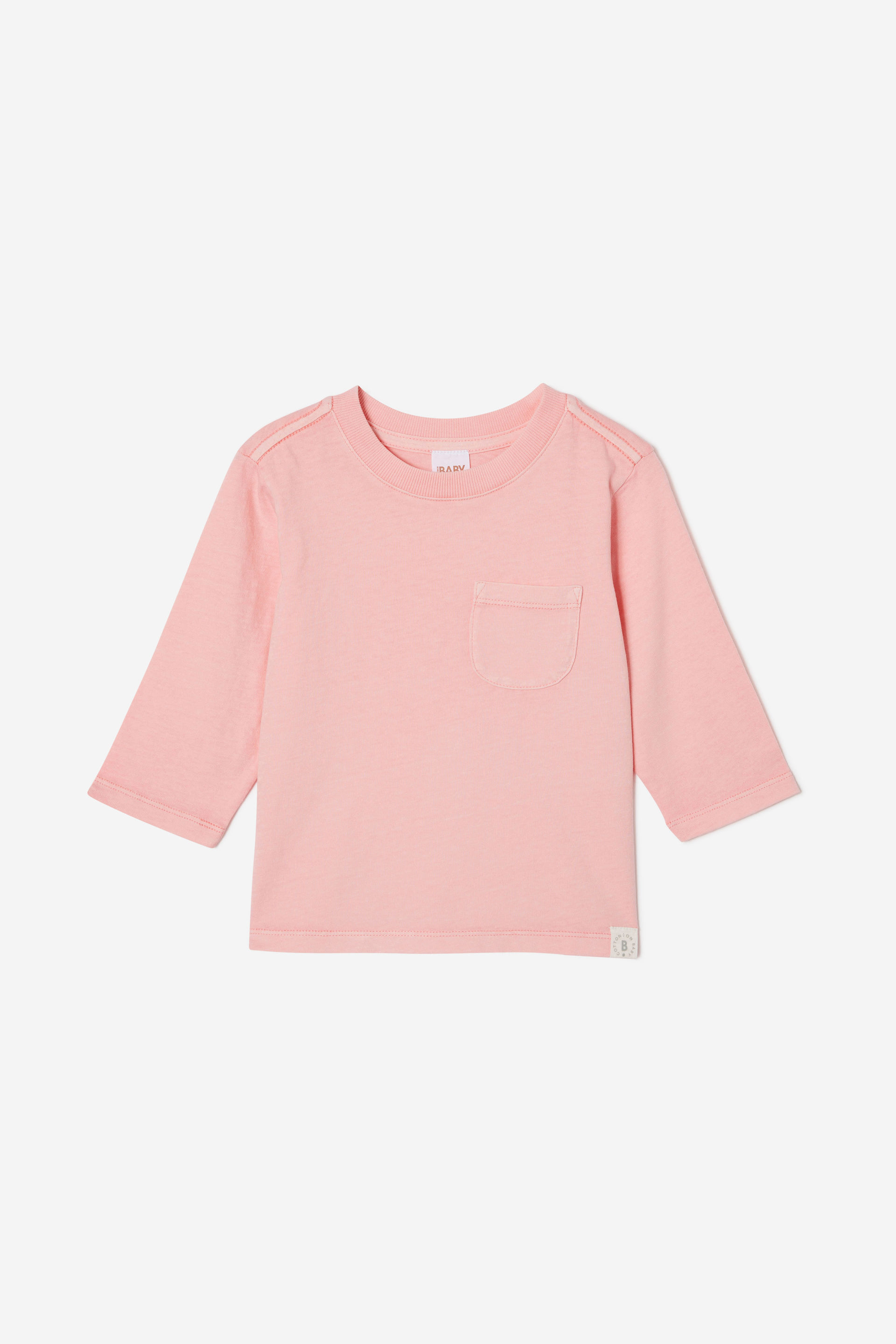Jamie Long Sleeve Graphic Print Tee coral dreams wash