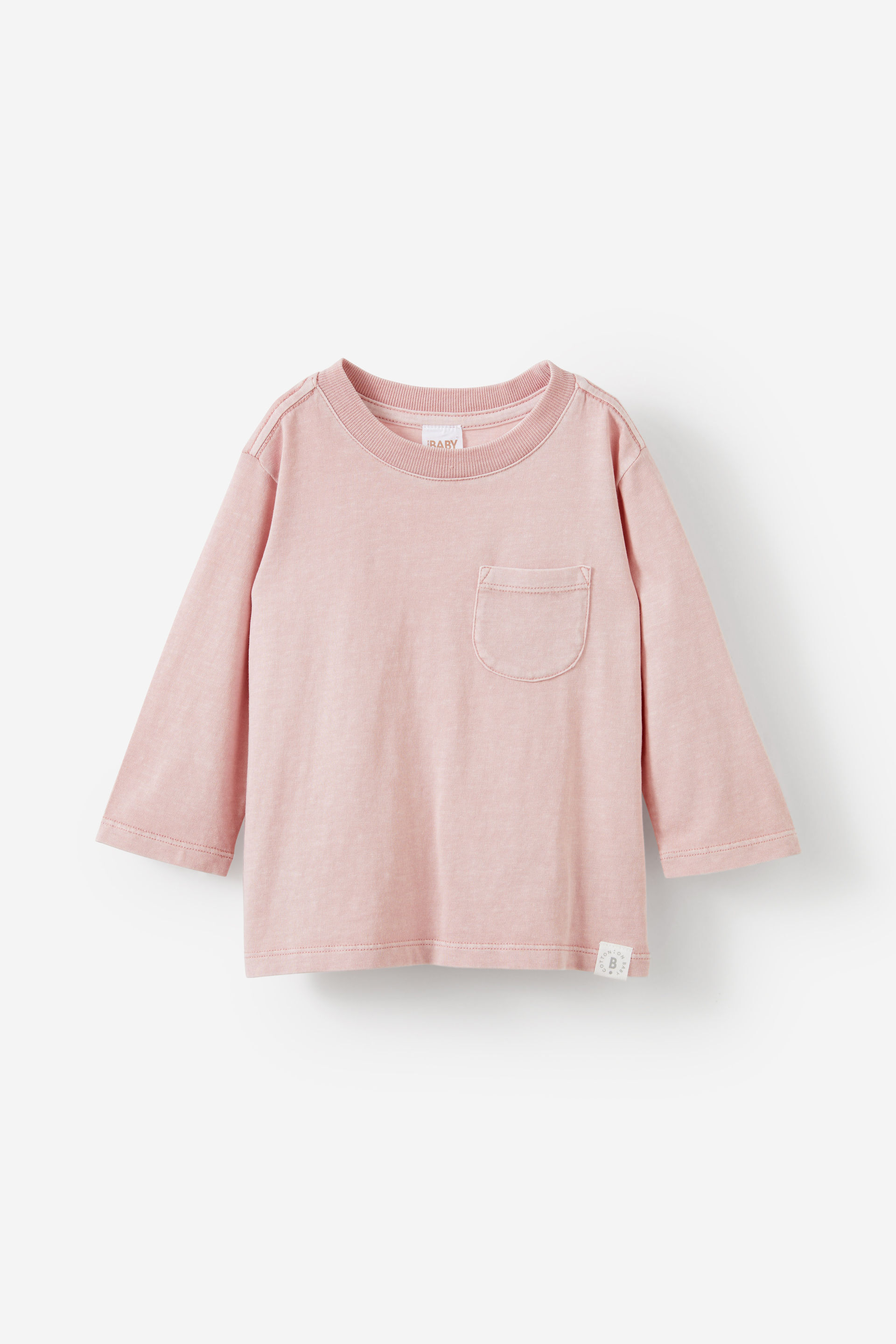 Jamie Long Sleeve Graphic Print Tee zephyr wash