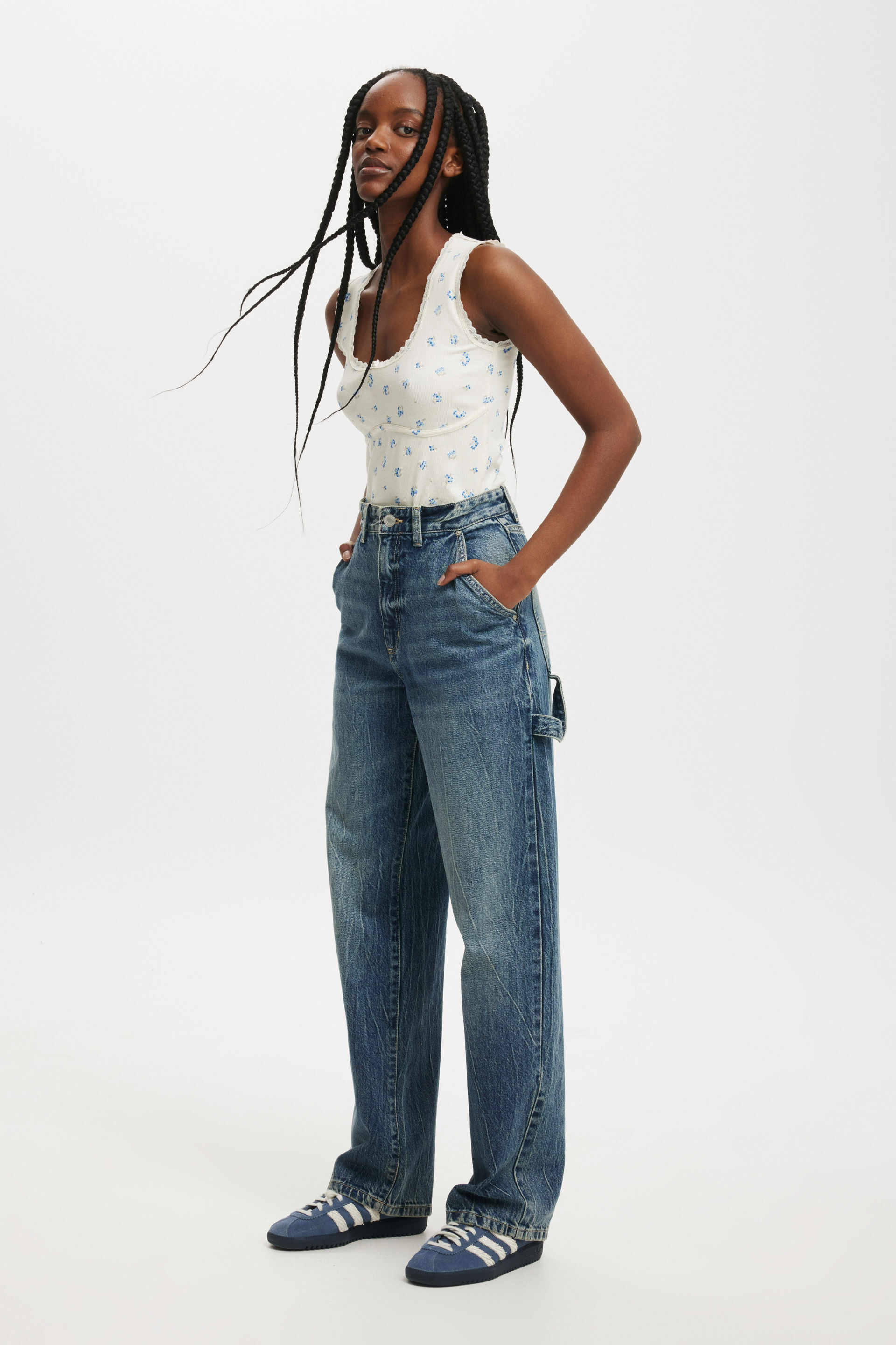Loose Straight Jean blue dusk/carpenter