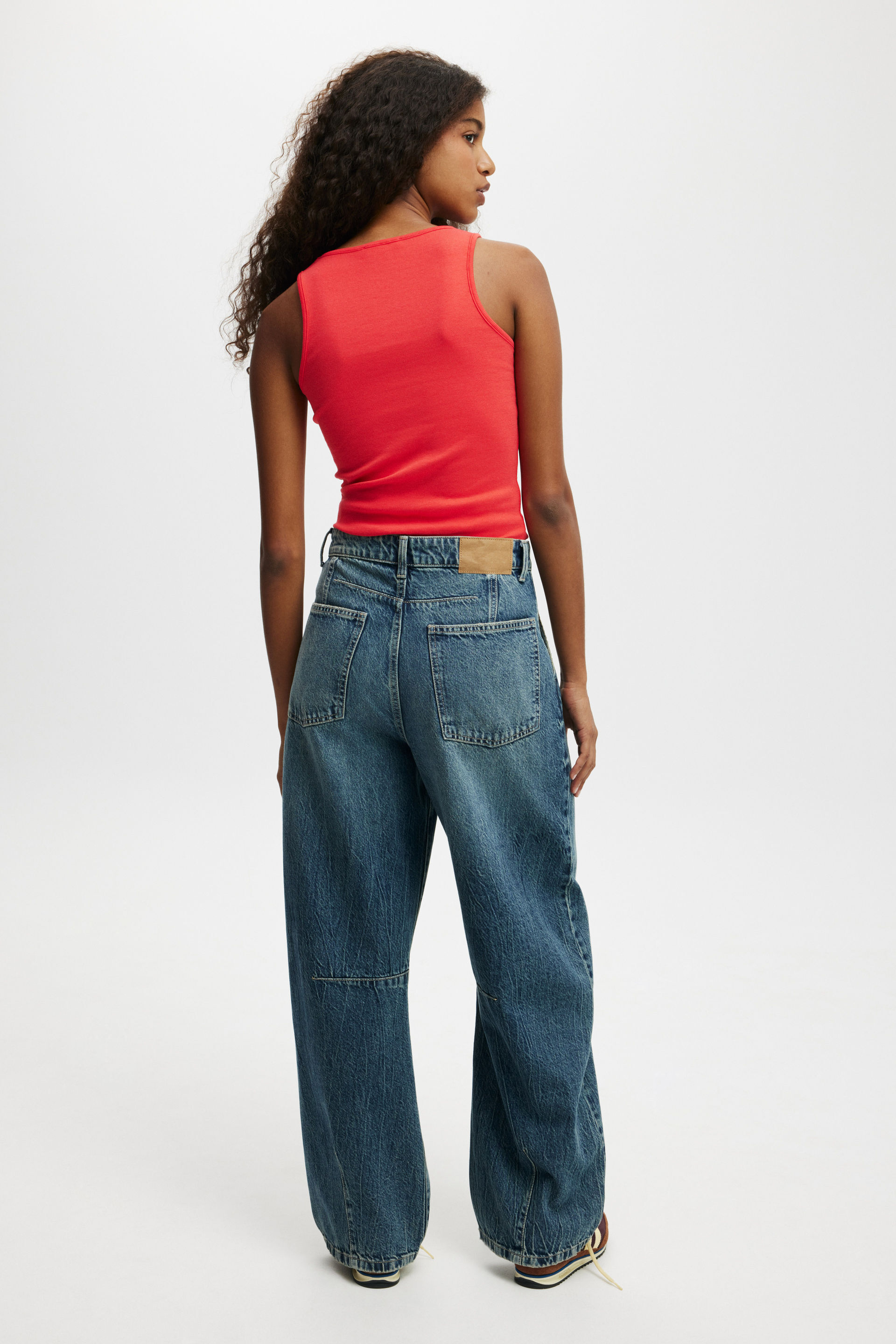 Barrel Jean blue dusk