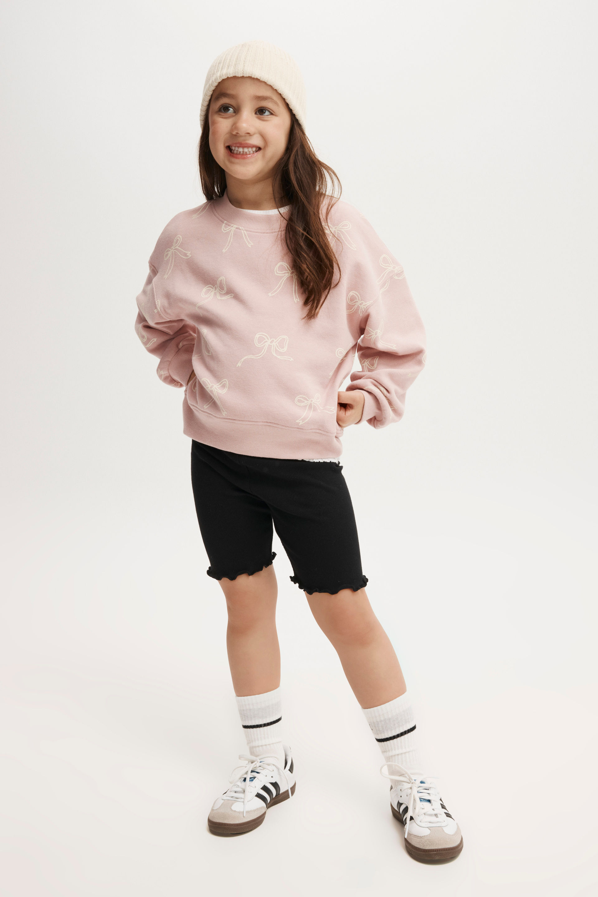 Hailey Bike Short black rib