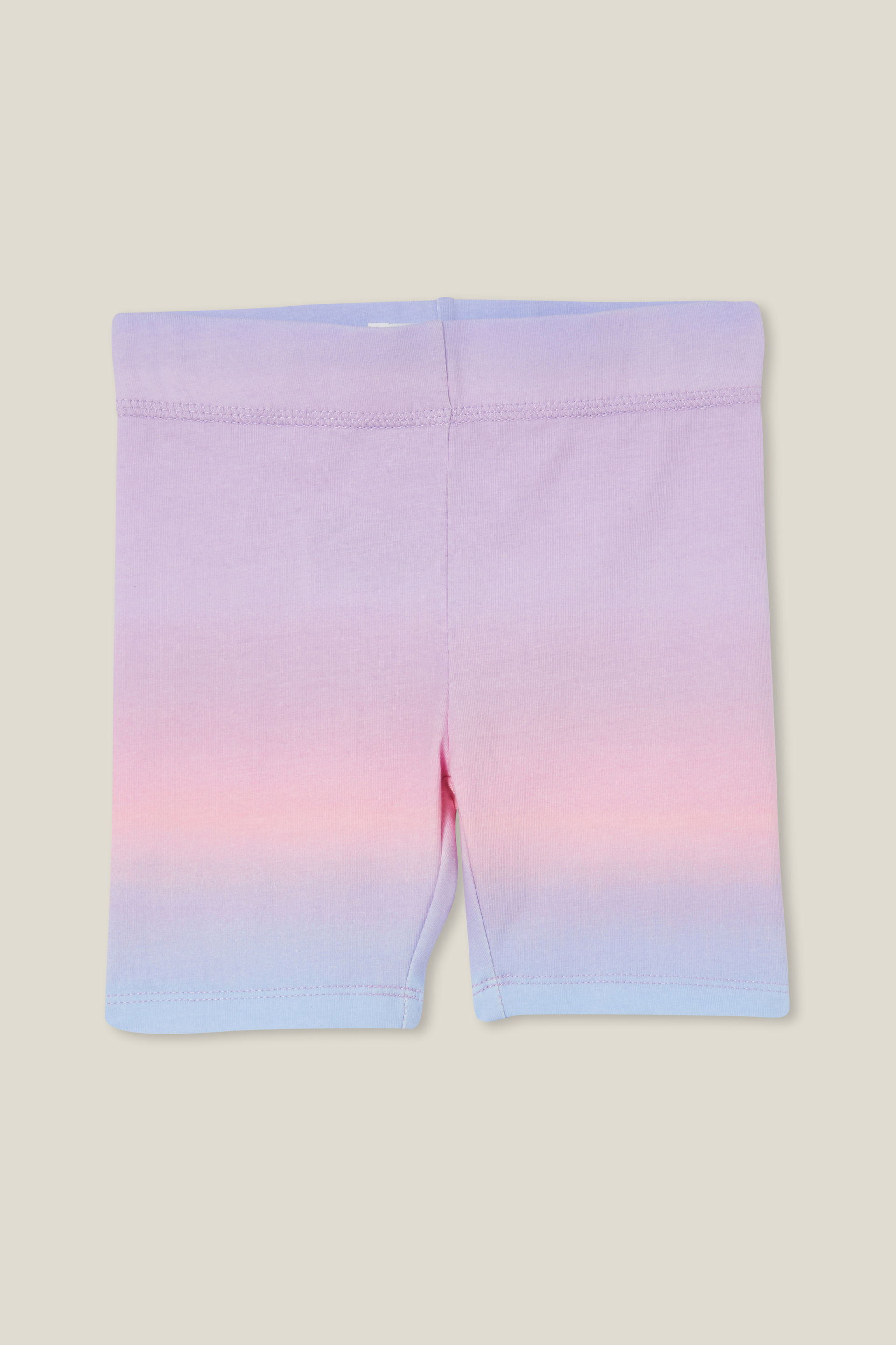 Hailey Bike Short pastel rainbow gradient