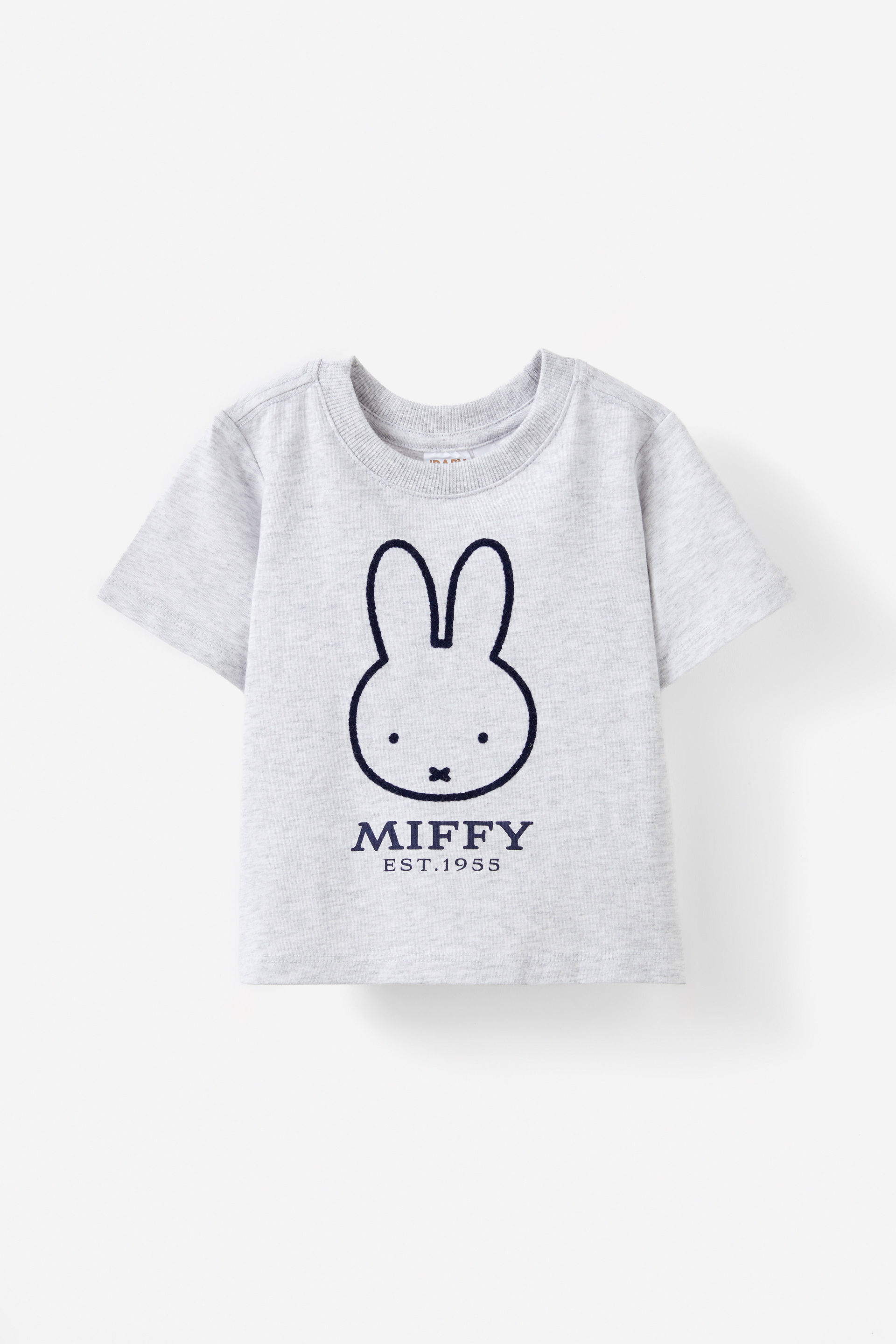 Miffy Short Sleeve Graphic Print Tee lcn mif cloud marle/miffy