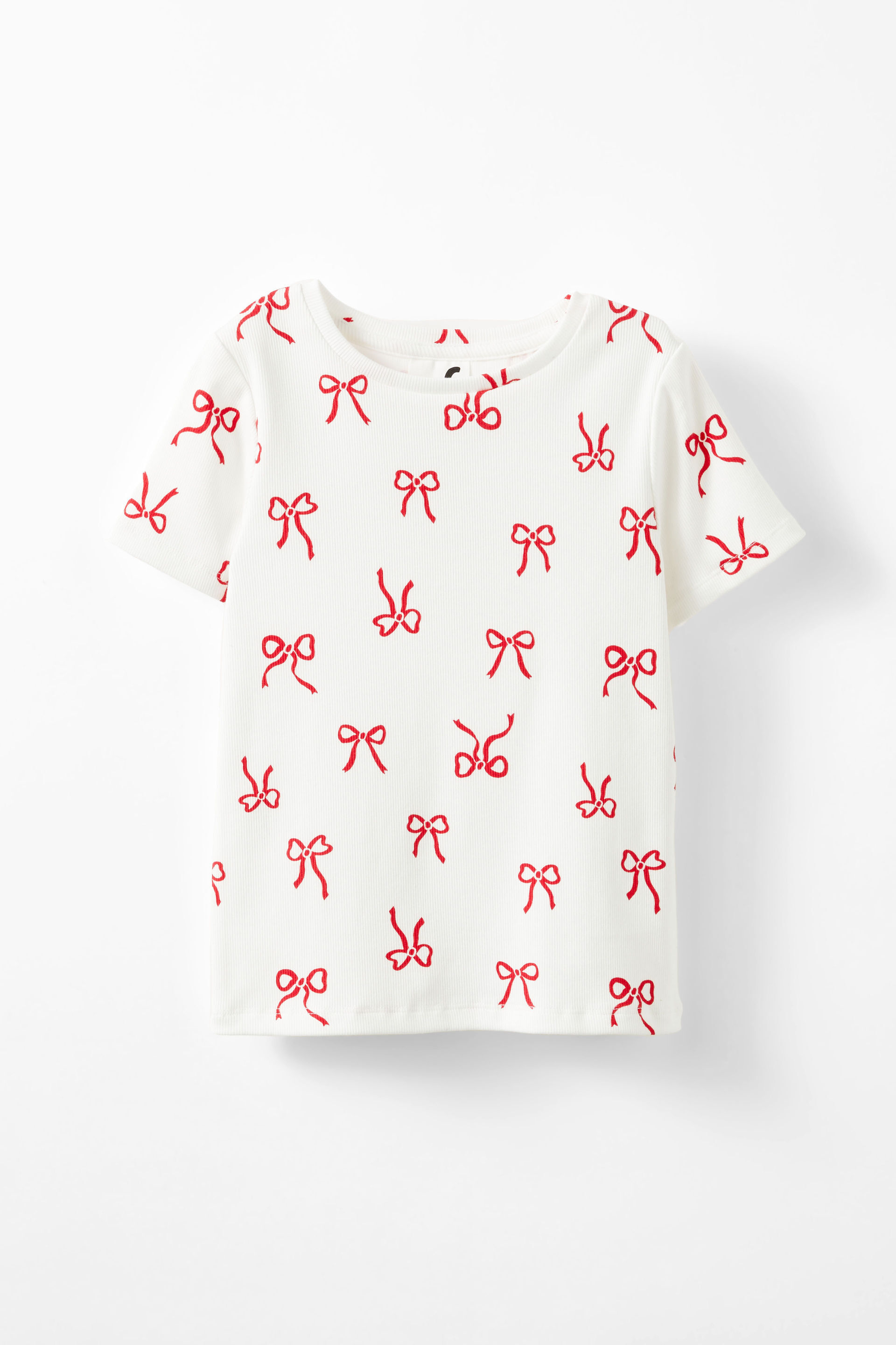 Raya Baby Tee vanilla/bows