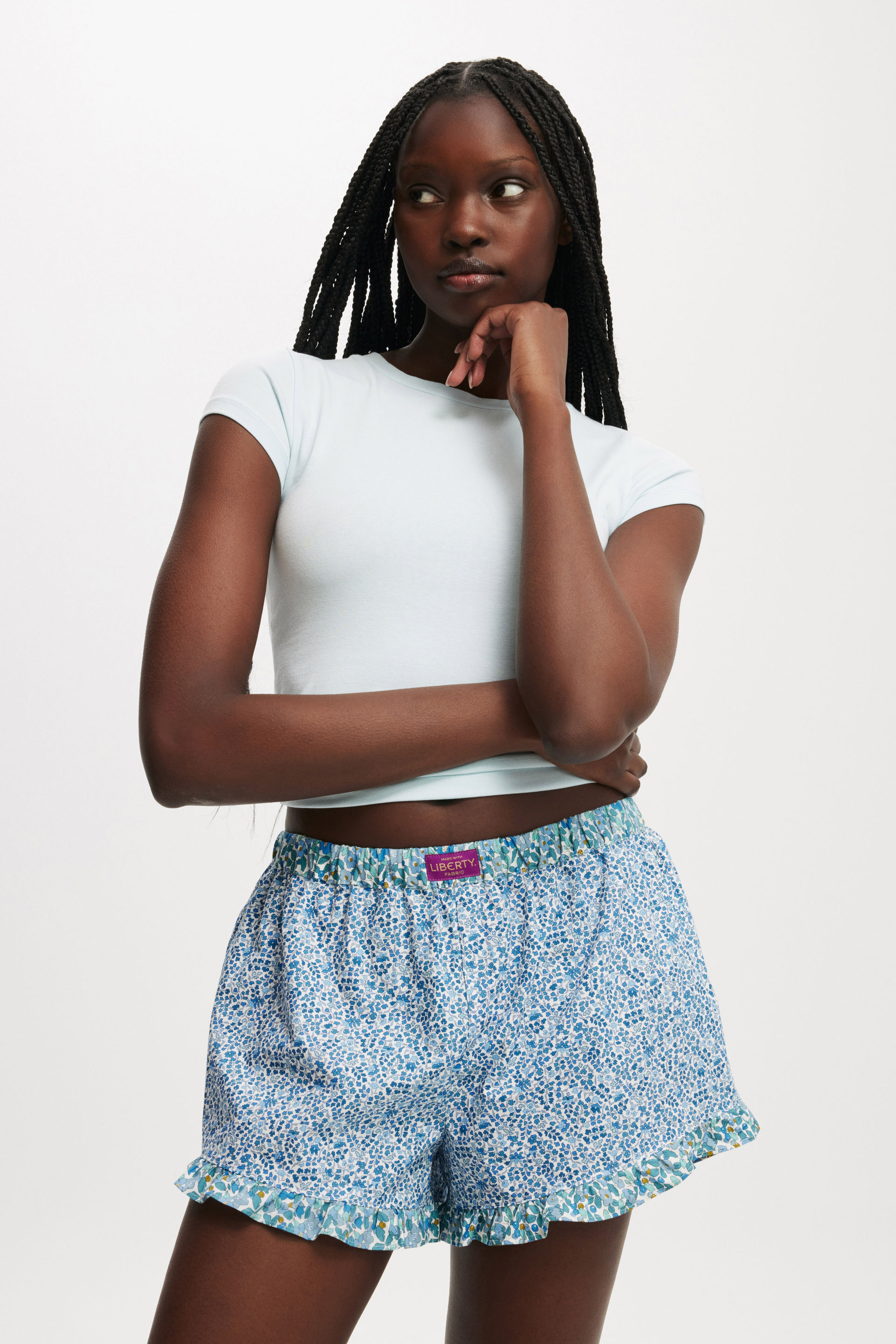 Liberty Fabric Bloomer Short lucas thomas/betsy
