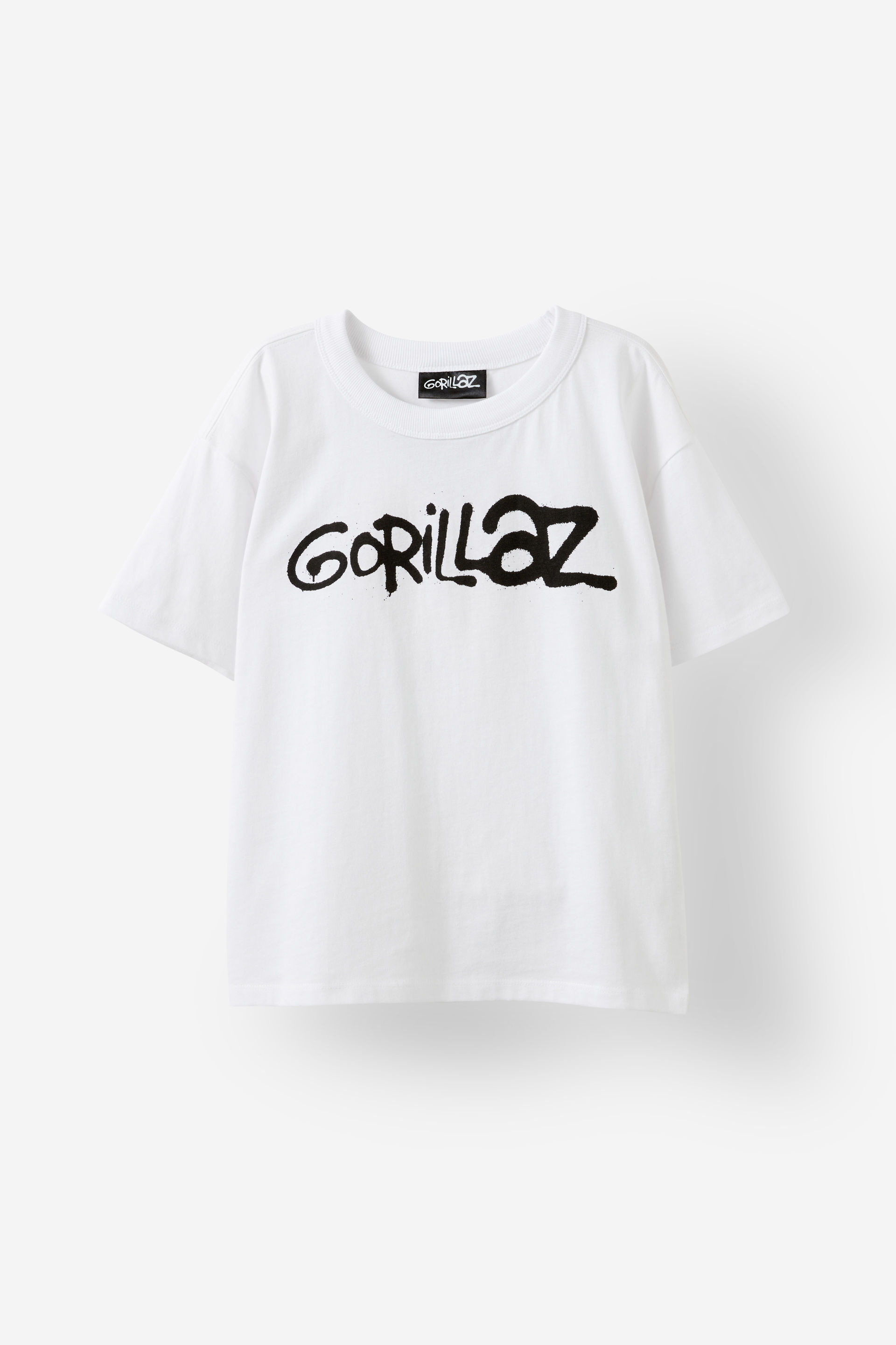 Gorillaz Drop Shoulder Short Sleeve Tee lcn wmg white/gorillaz