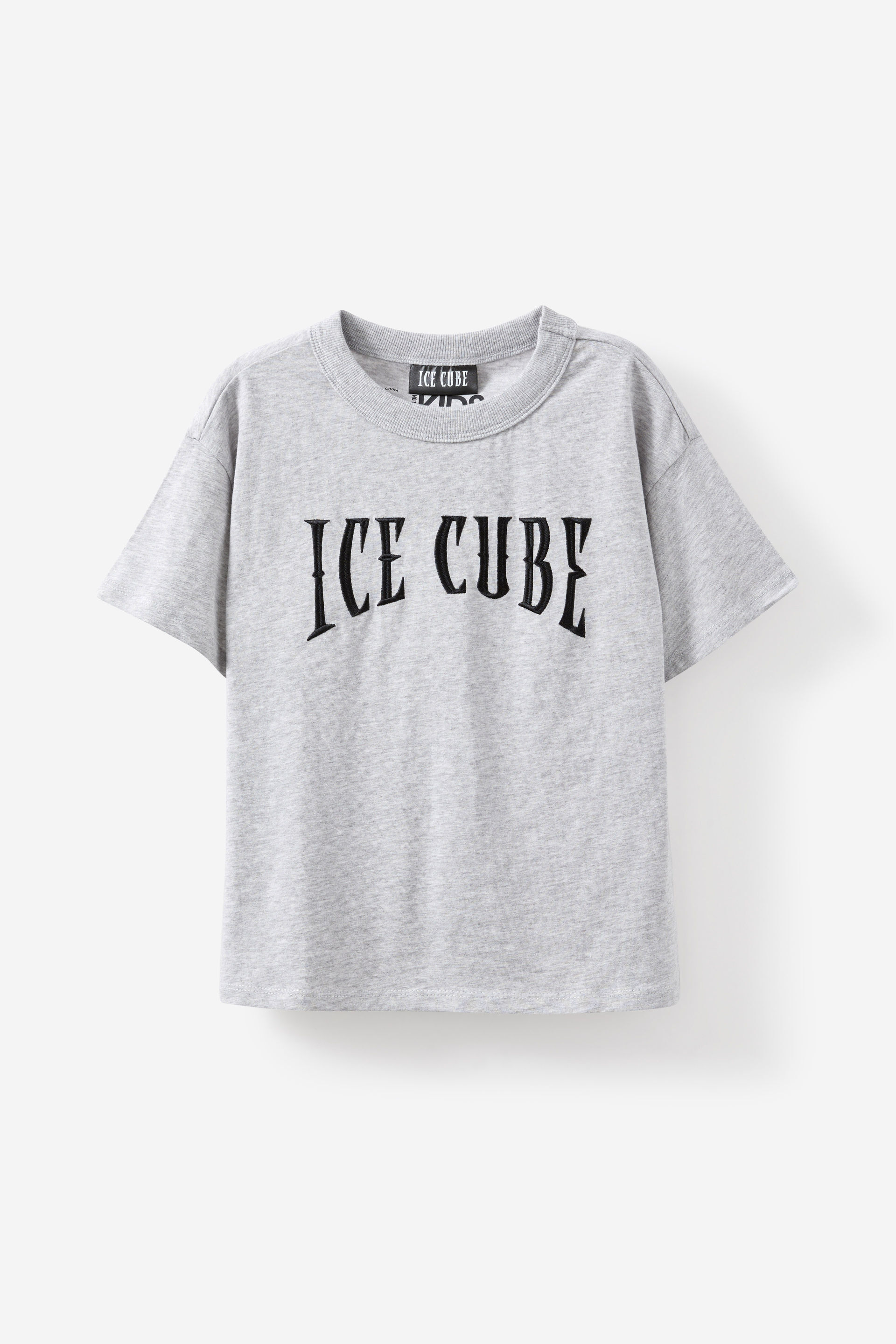 Ice Cube Drop Shoulder Short Sleeve Tee lcn mt grey marle/ice cube cartoon 1 29888-ice-cube-drop-shoulder-short-sleeve-tee-lcn-mt-grey-marle-ice-cube-cartoon-1.jpg