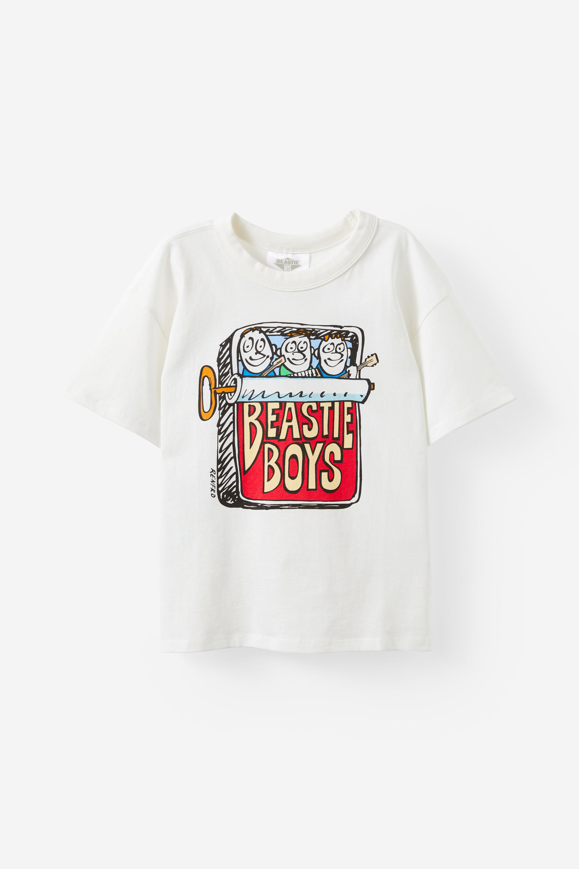 Licensed Drop Shoulder Short Sleeve Tee lcn bra vanilla/beastie boys