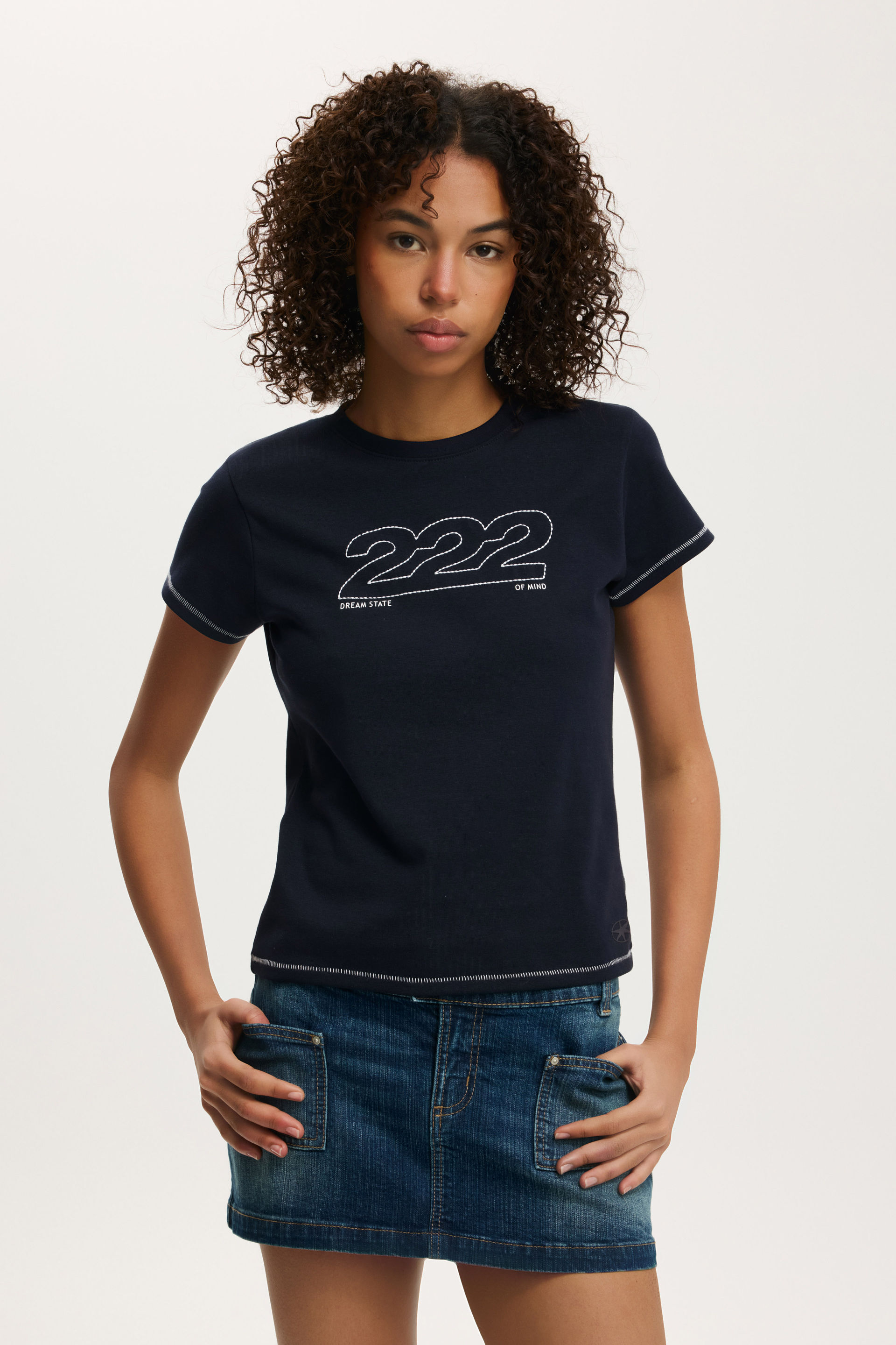 Baby Graphic Tee 222/ total eclipse