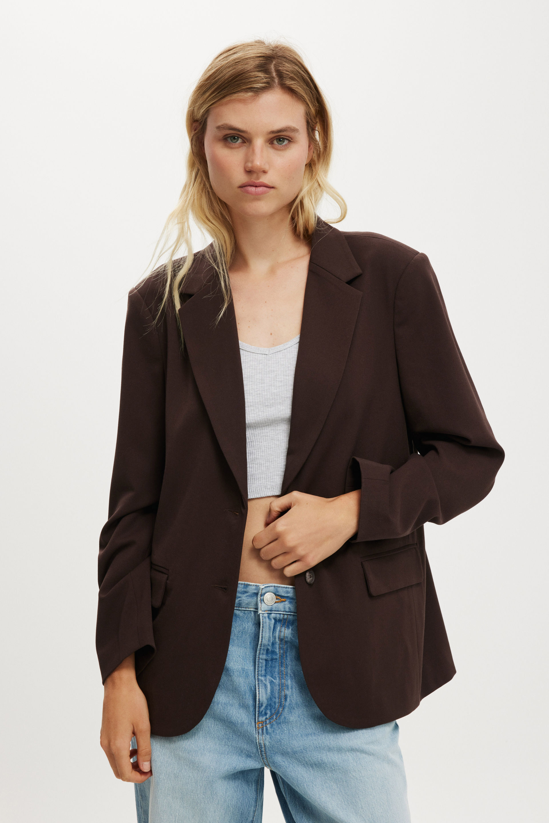 Lolita Blazer dark oak