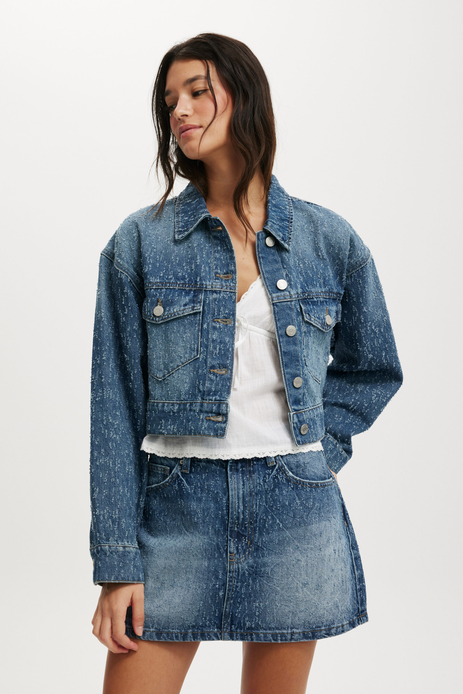 Cropped Denim Jacket rail blue texture 1 3636-cropped-denim-jacket-rail-blue-texture-1.jpg