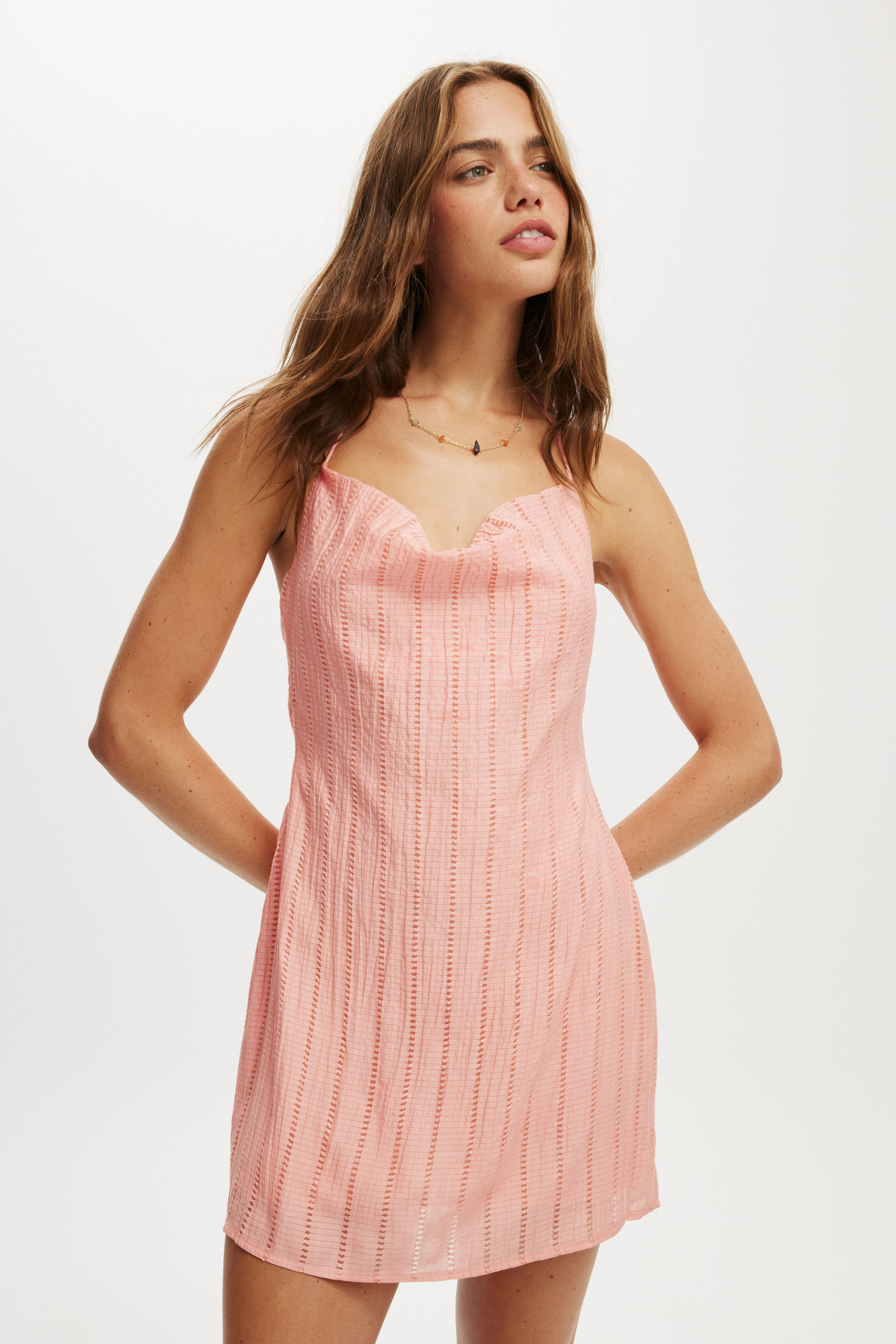 Jet Set Mini Dress sunset apricot