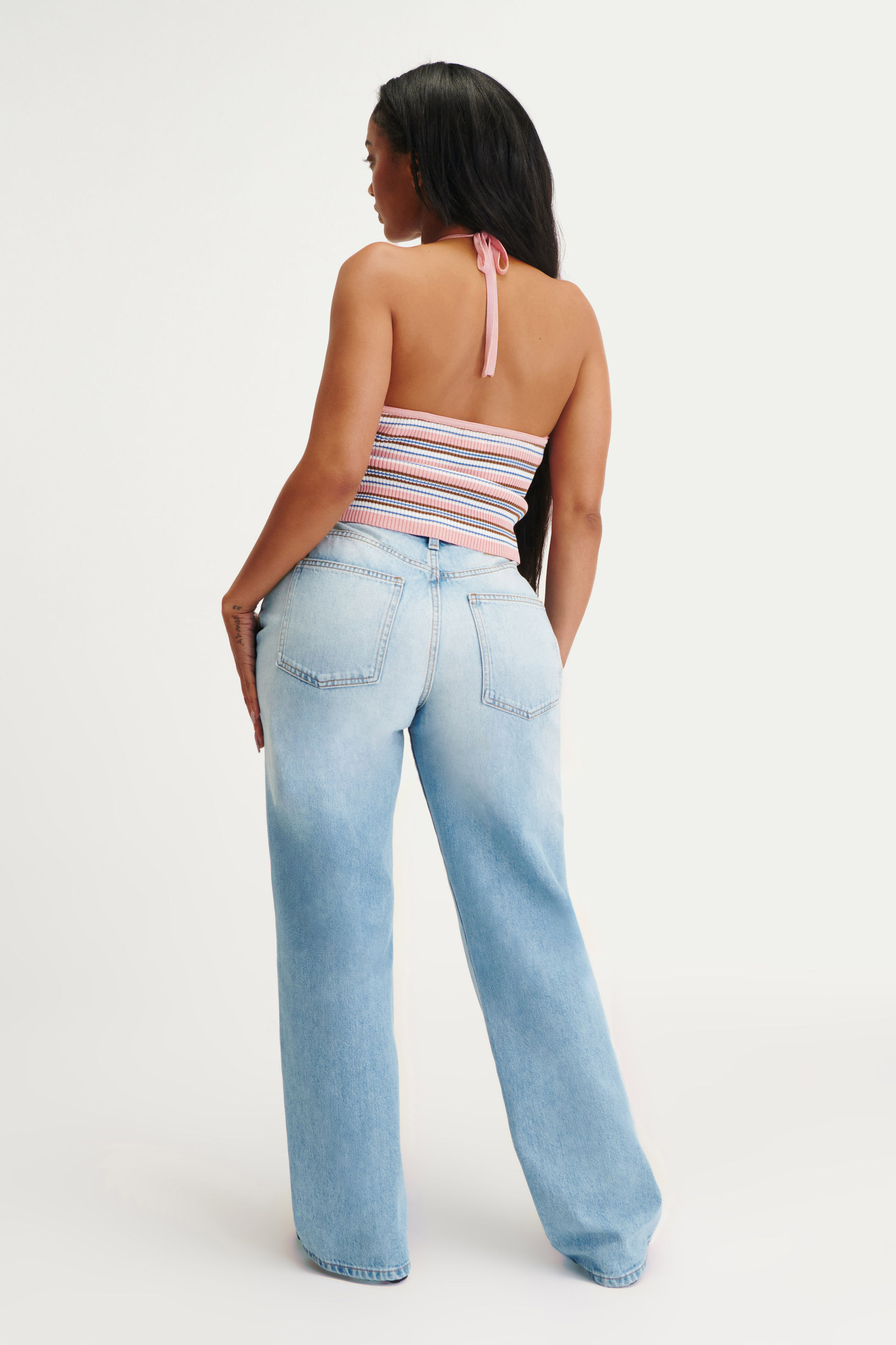 Curvy 91 Straight Jean rush blue