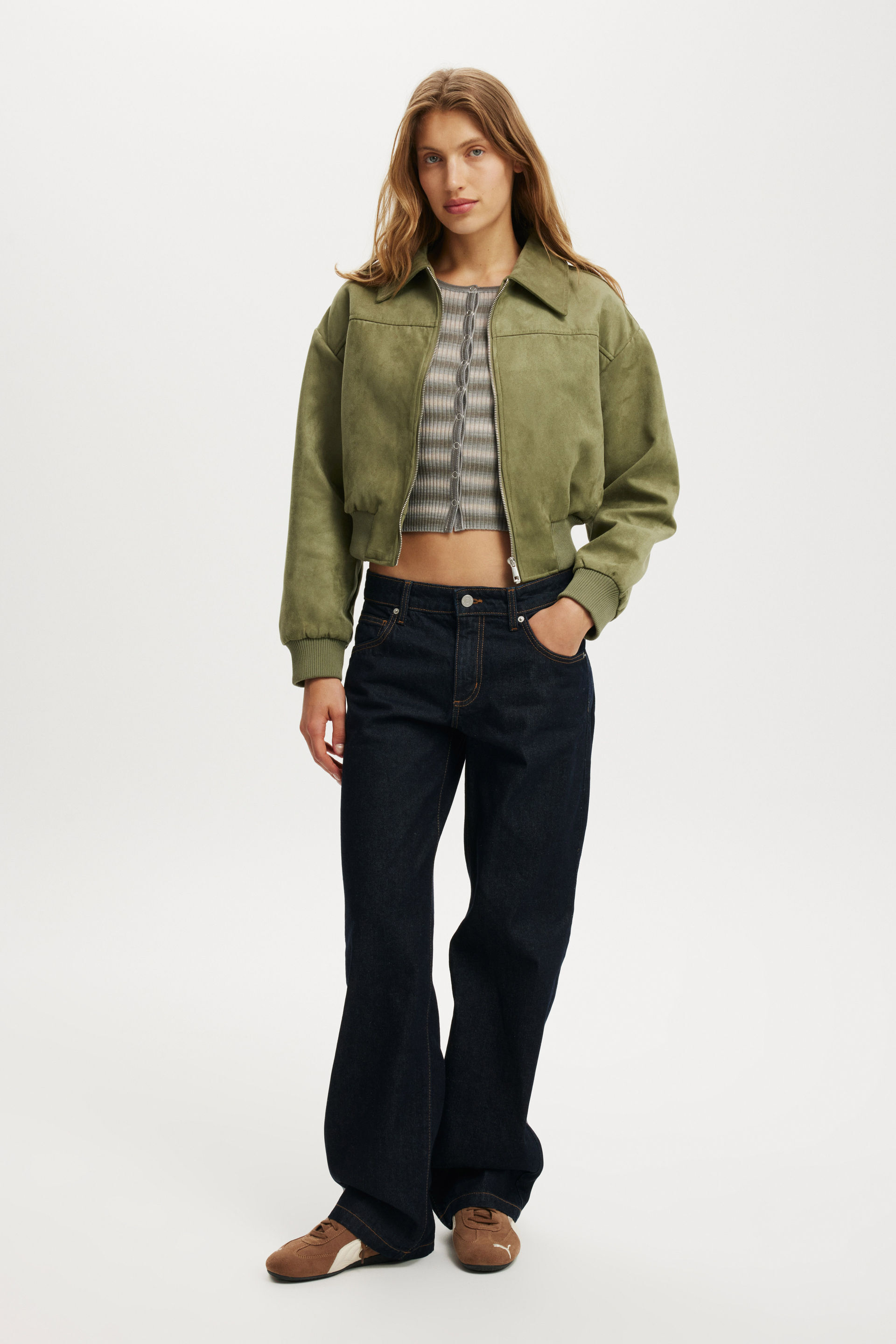 Low Rise Straight Jean indigo