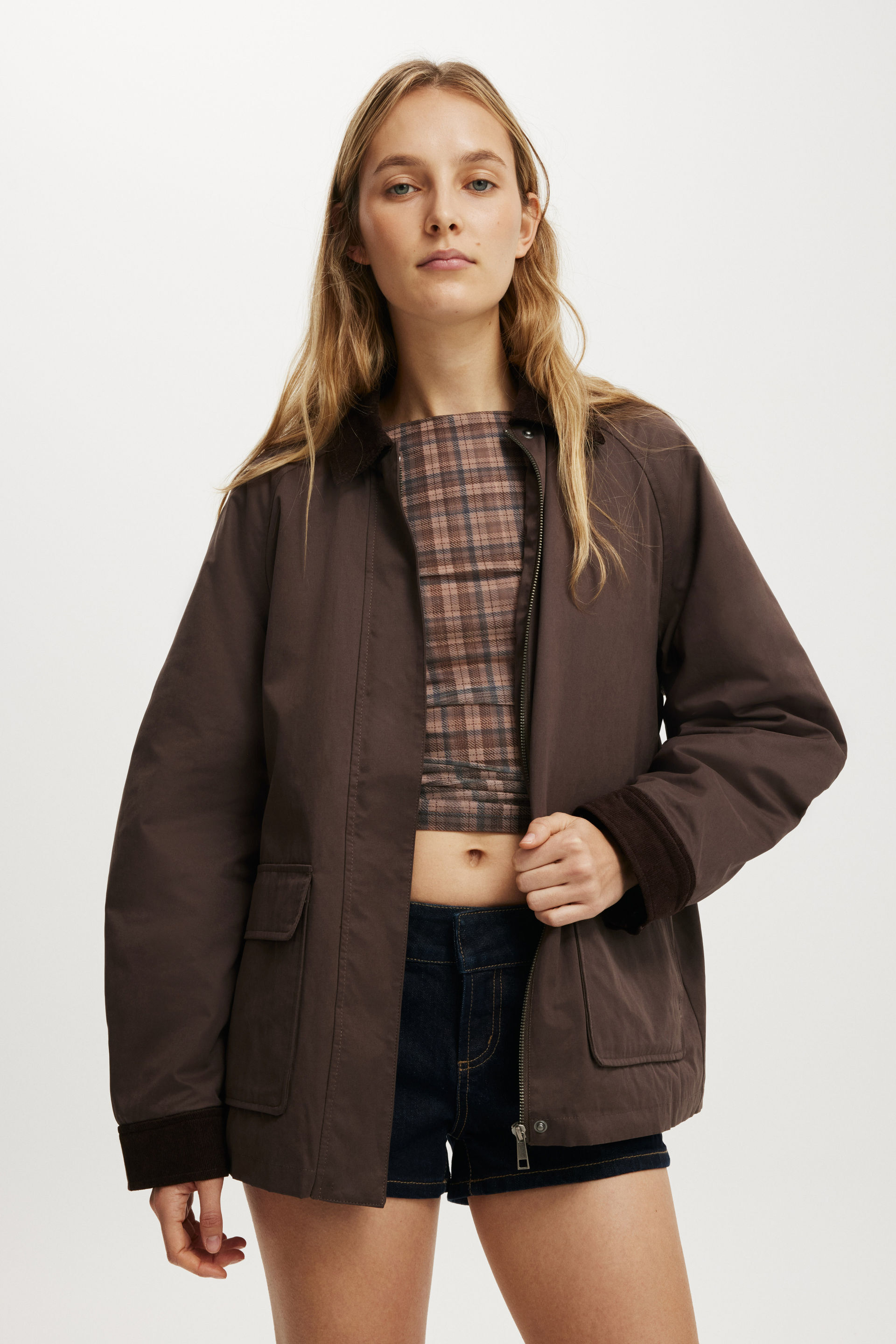 Marlow Parka washed oak