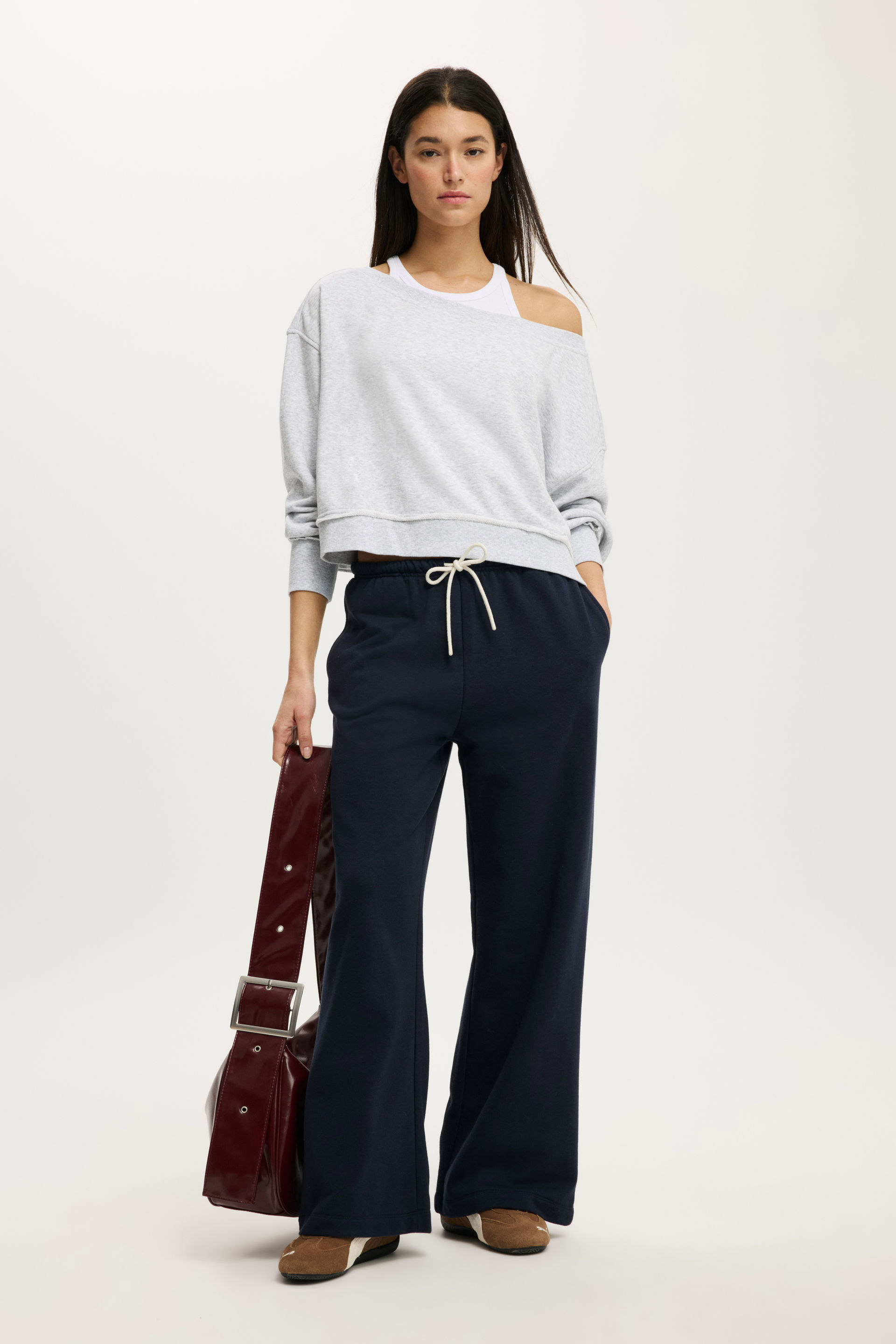 Wide Leg Sweatpant total eclipse