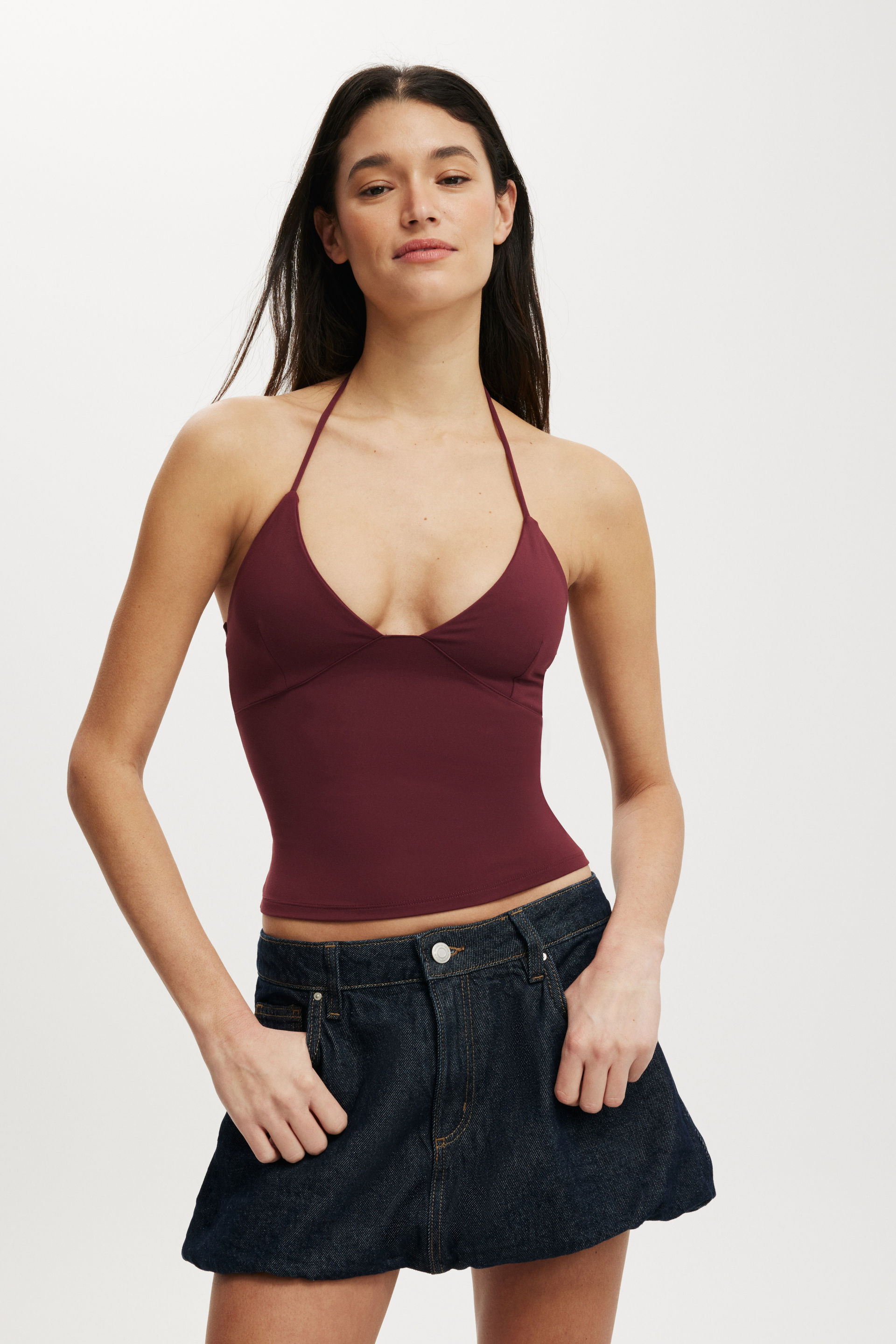 Hold Me Halter sour cherry