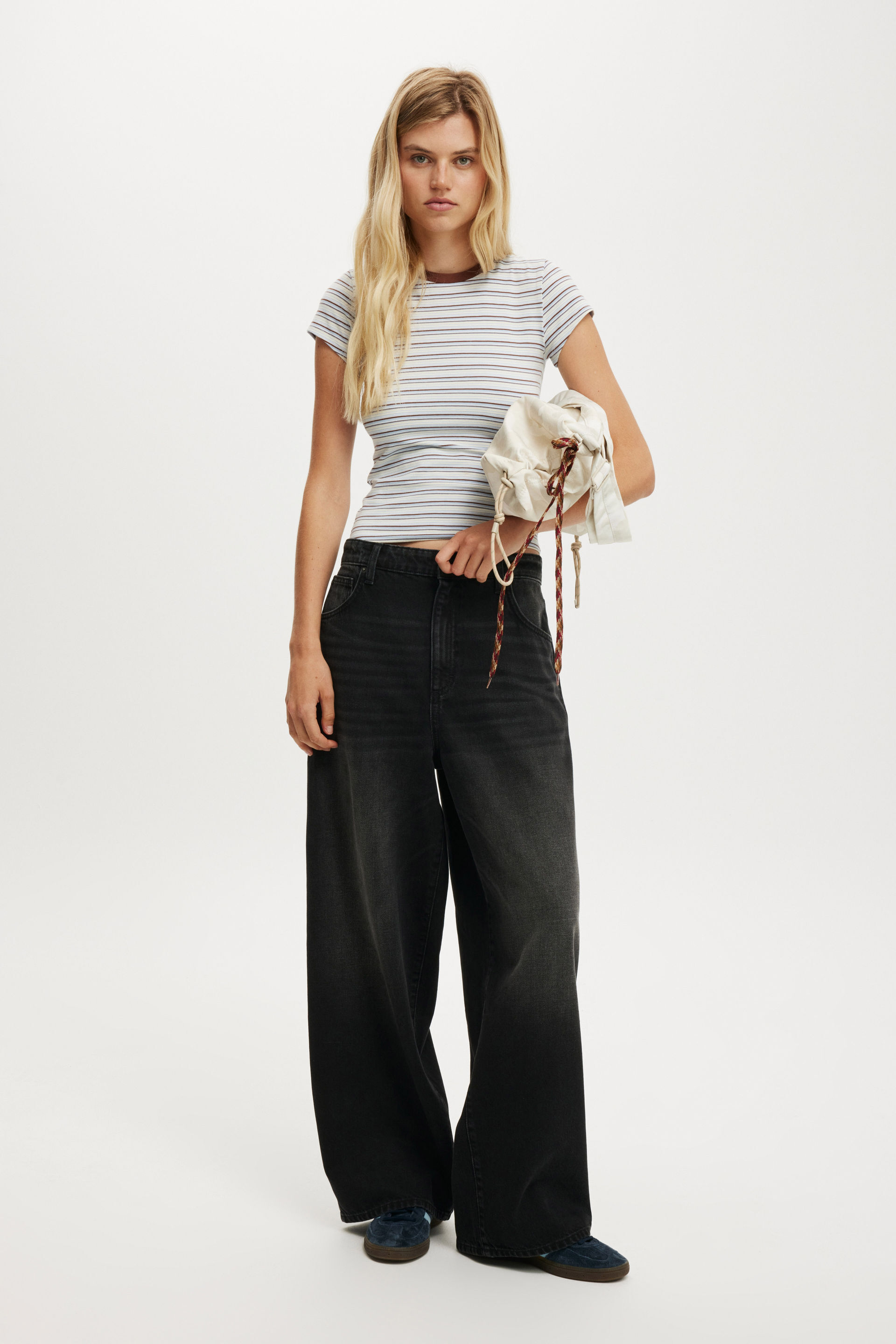 Boyfriend Super Baggy Jean y2k washed black
