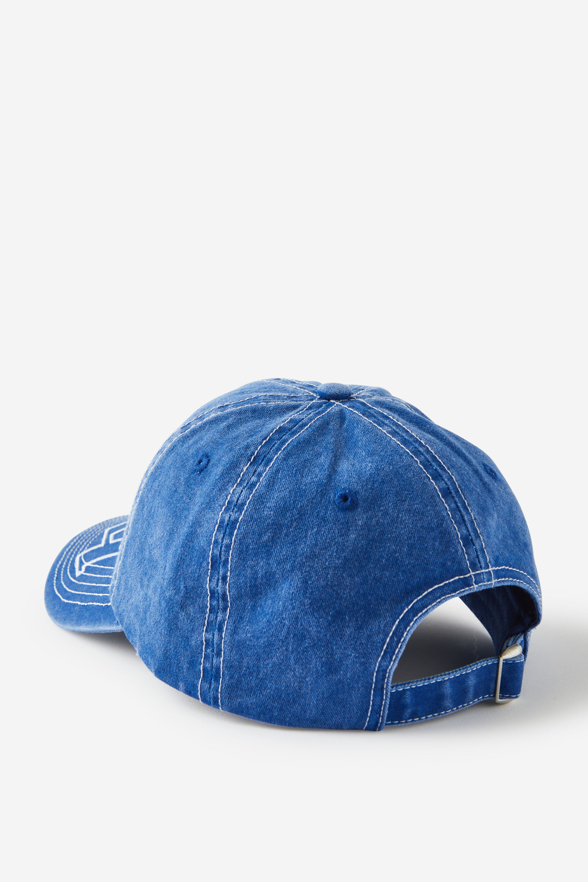 Dad Hat washed cobalt/la lines