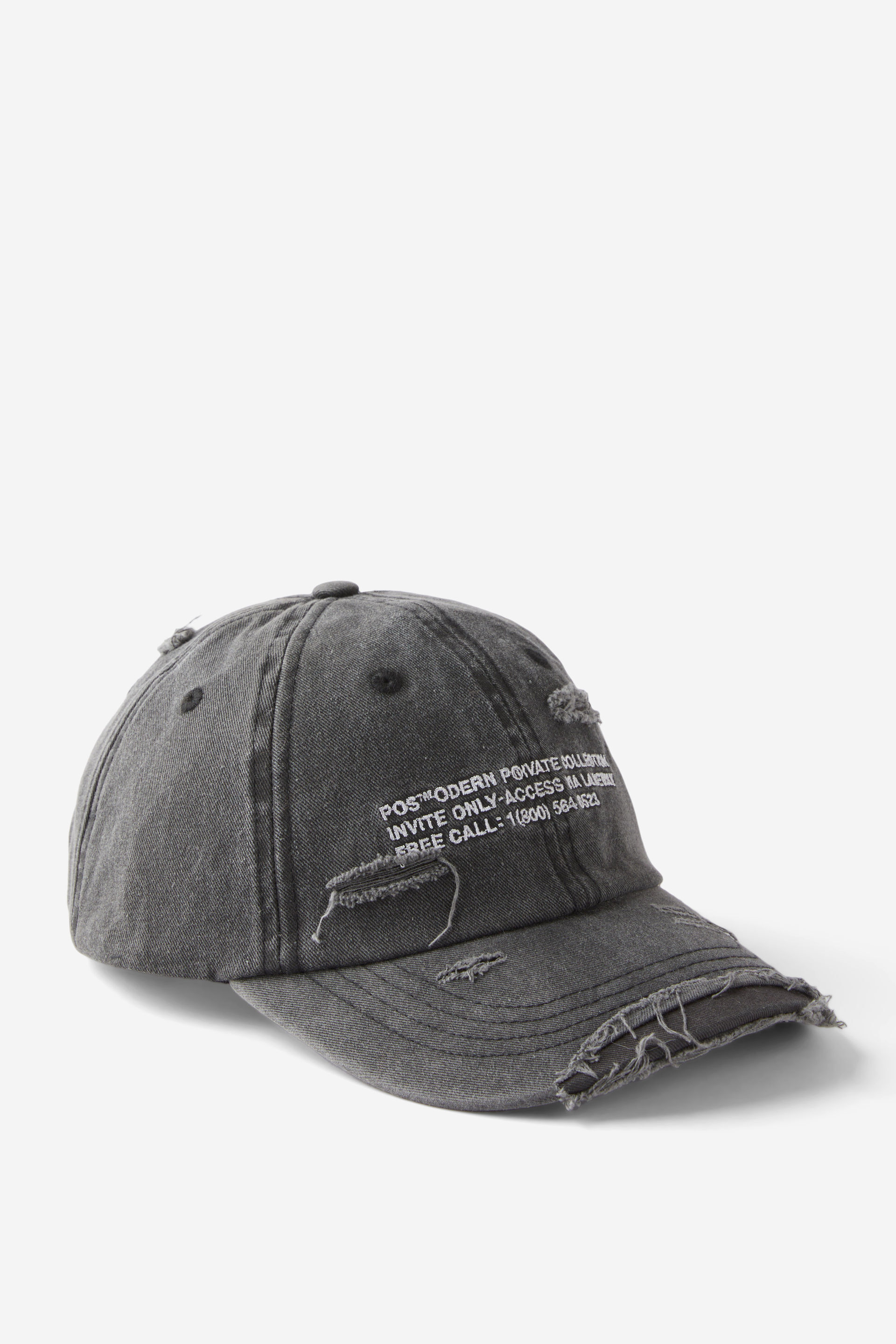 Vintage Dad Hat washed black/post modern