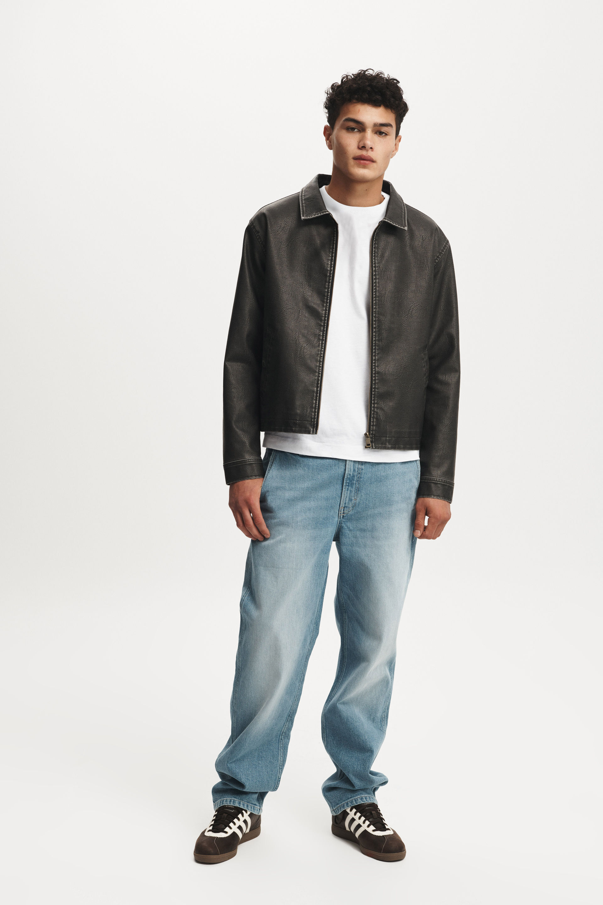 Baggy Jean carpenter sliver blue
