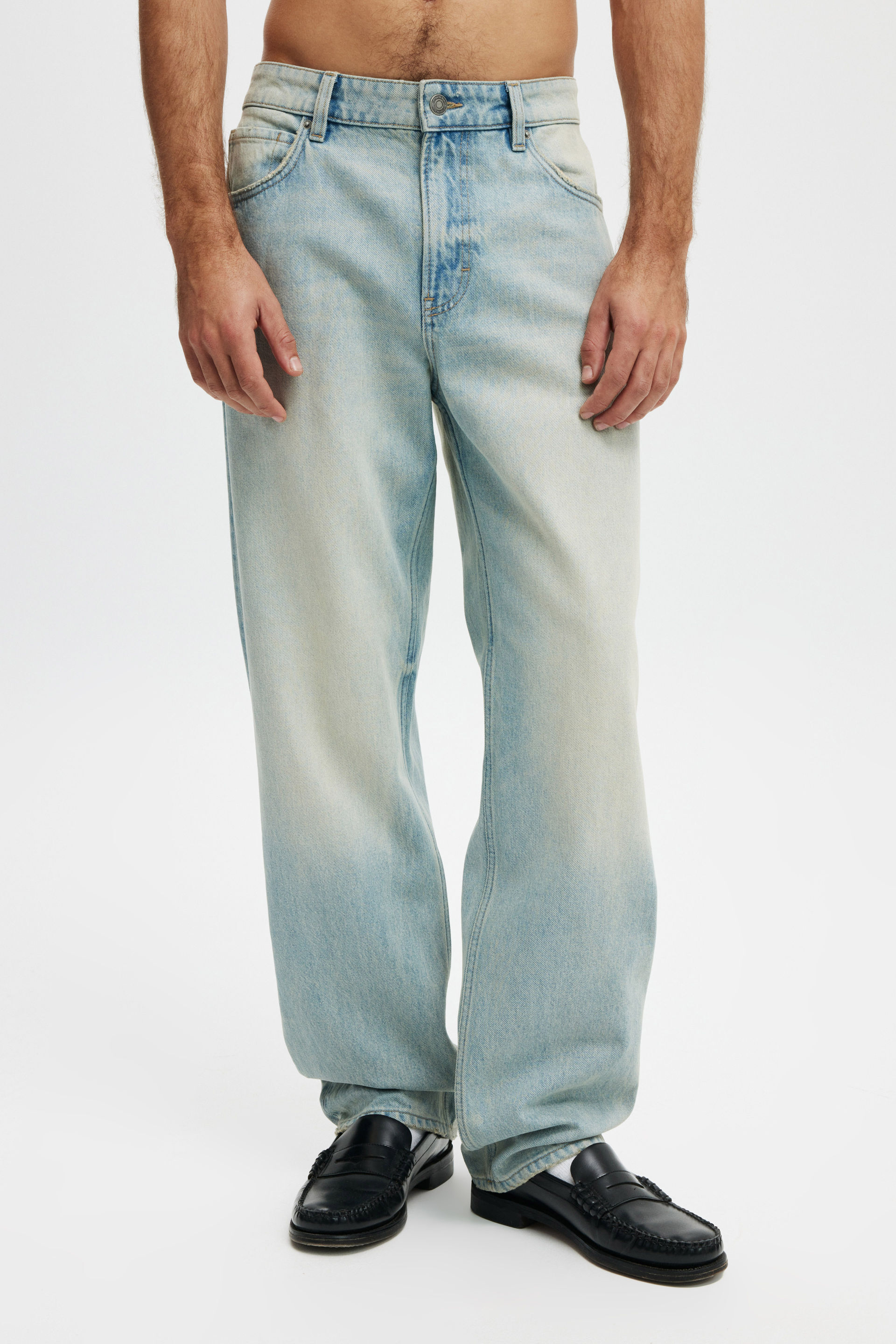 Baggy Jean halen blue