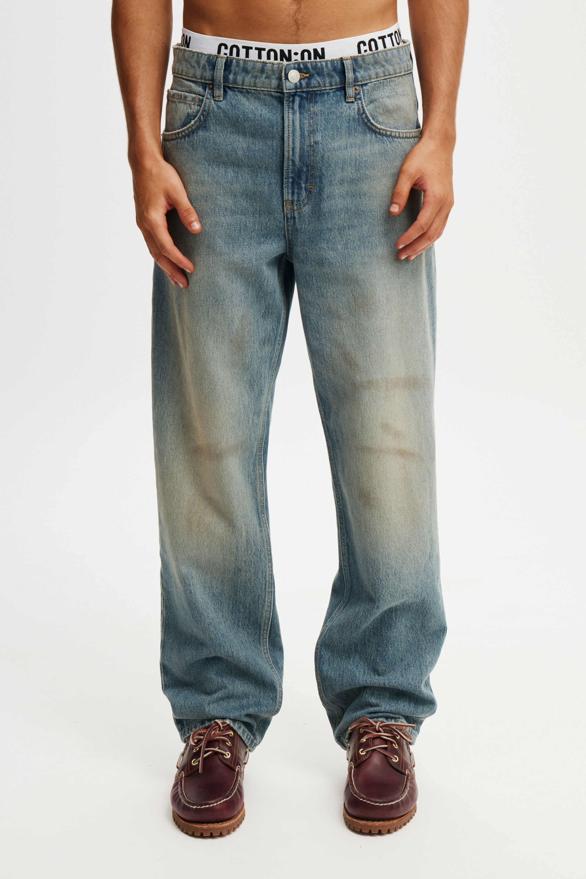 Baggy Jean nova blue