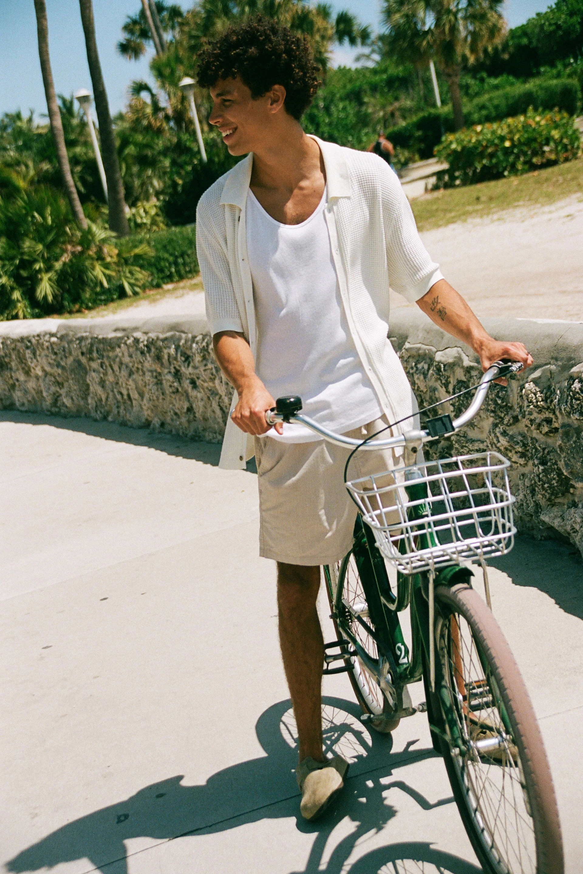 Pablo Short Sleeve Shirt vintage white