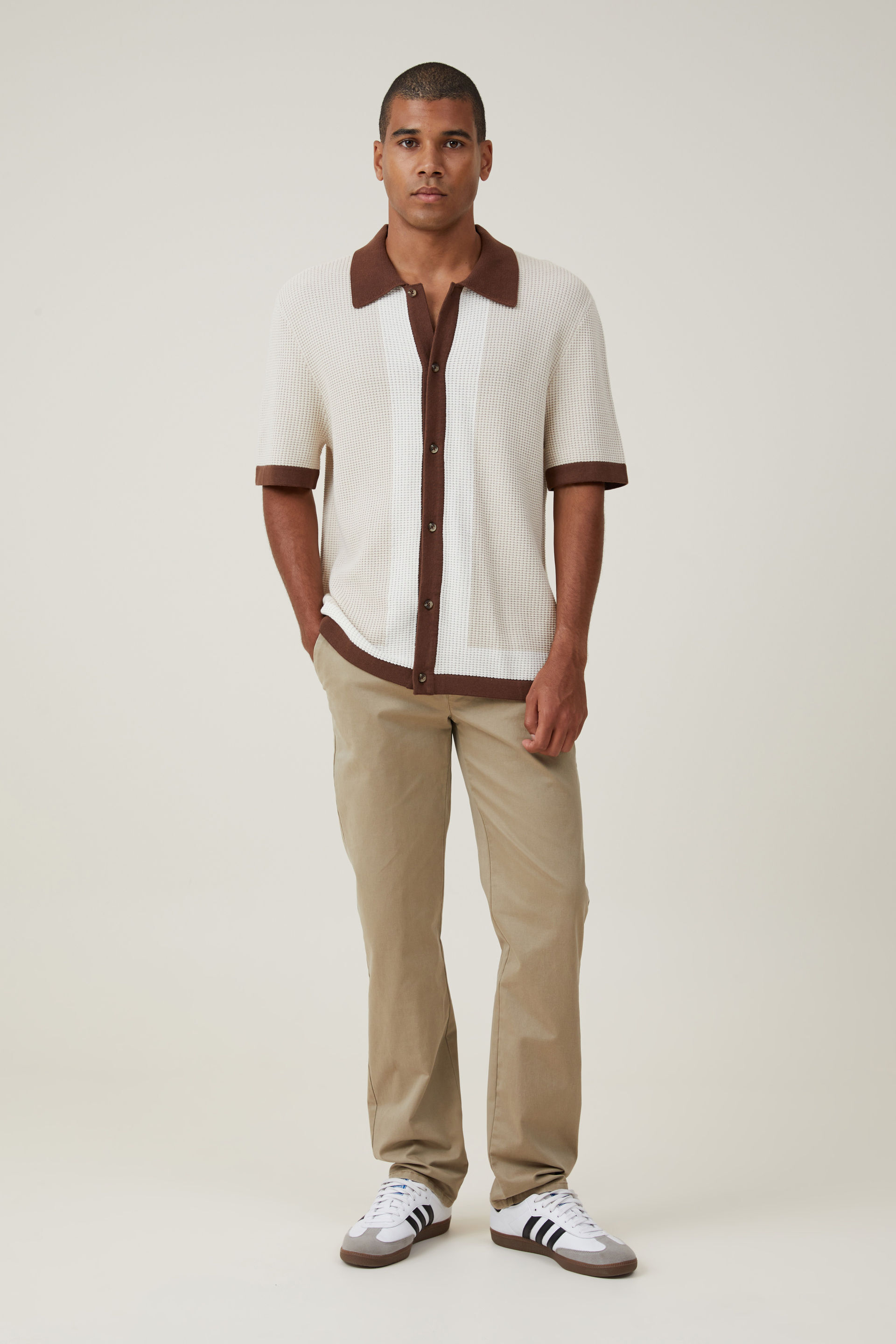 Regular Straight Chino light camel