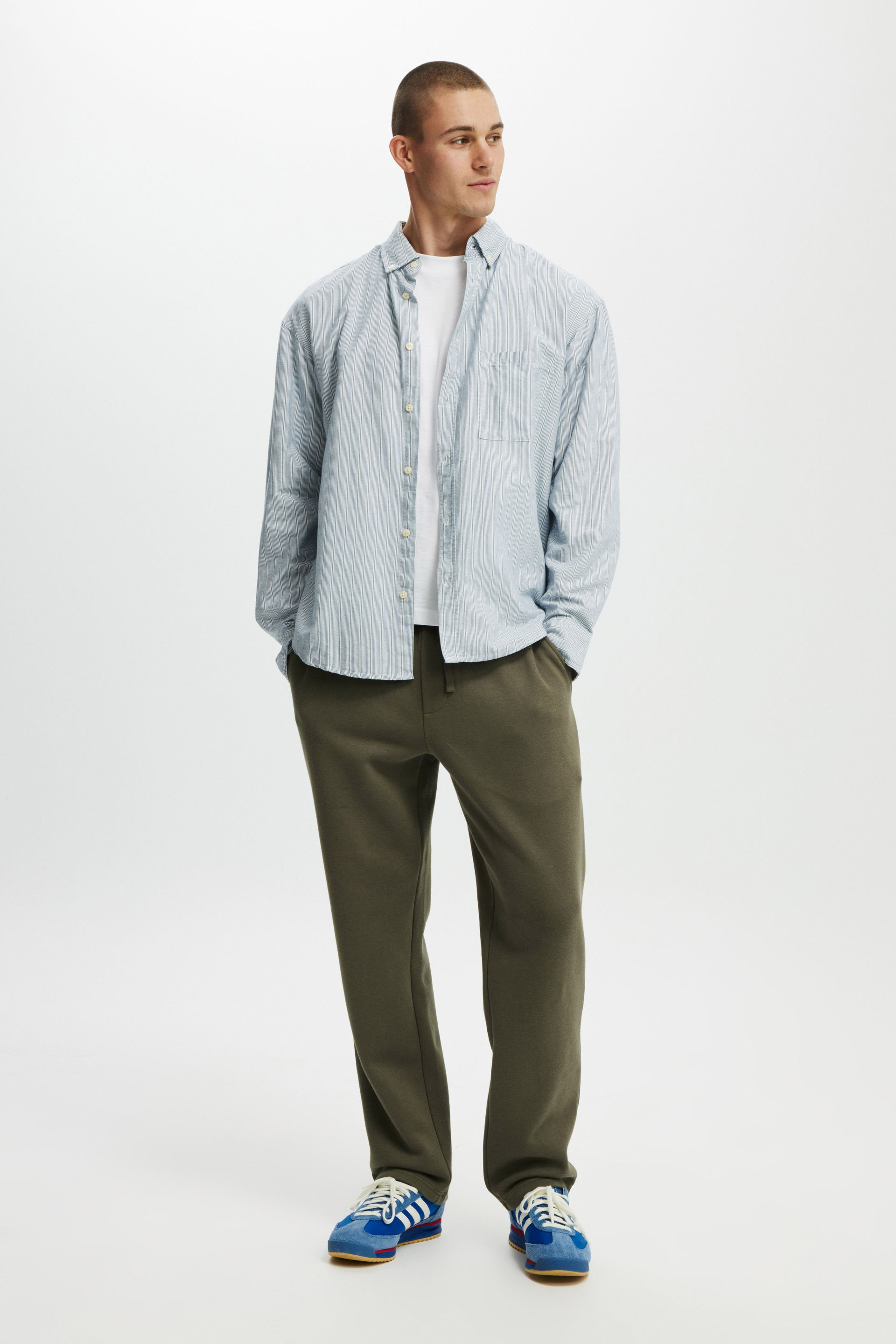 Relaxed Track Pant military