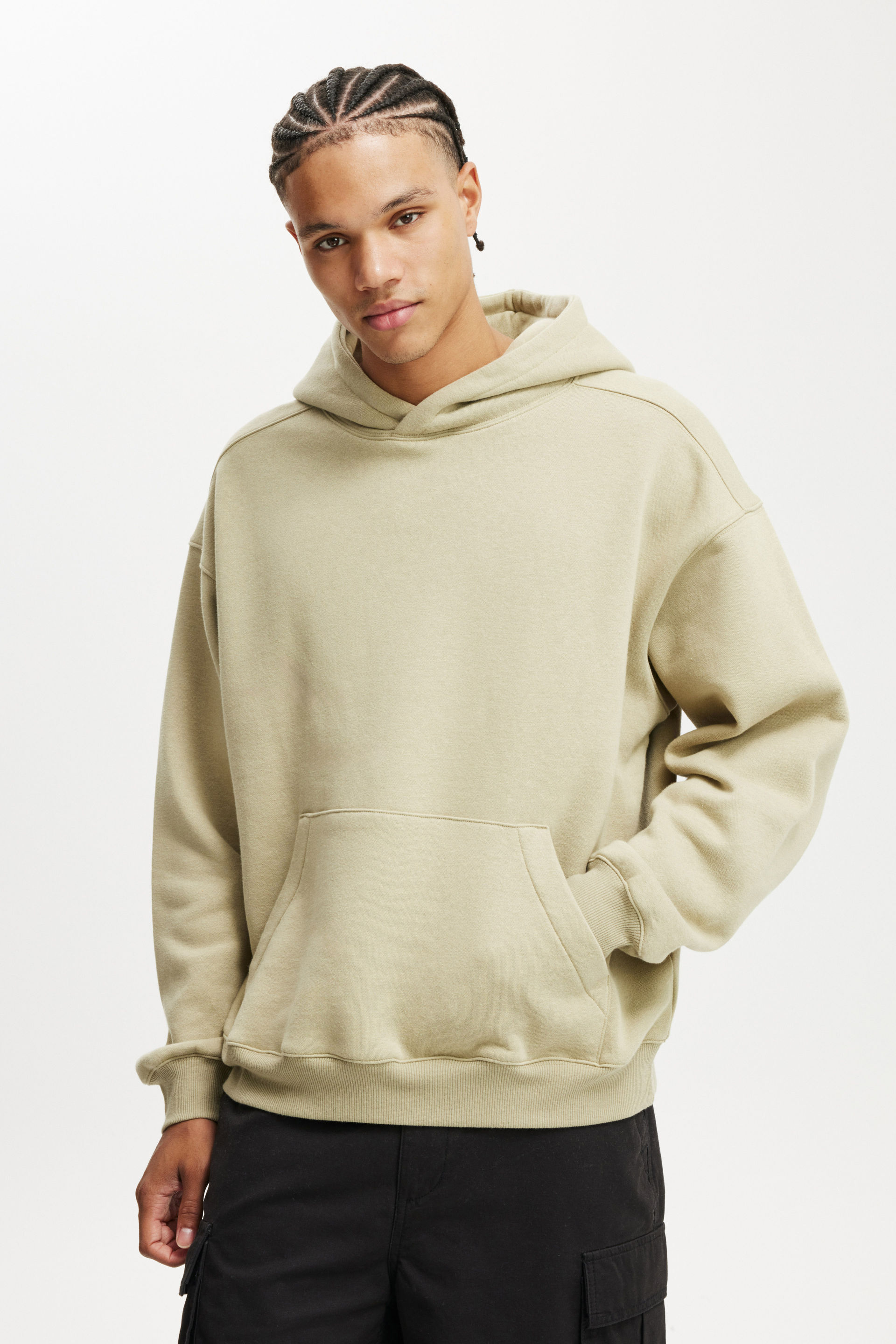 Box Fit Hoodie elm