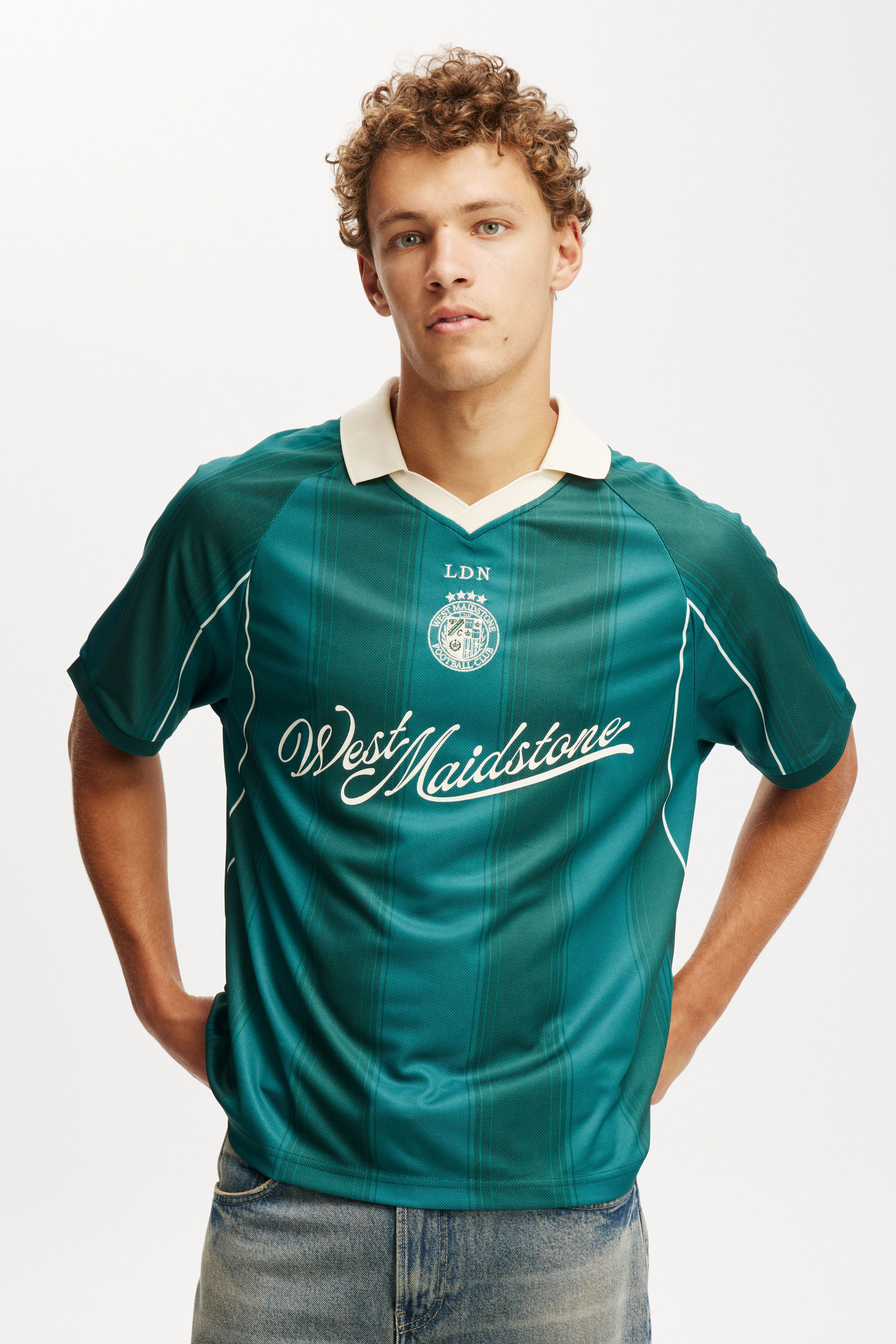 Soccer Jersey emerald/west maidstone