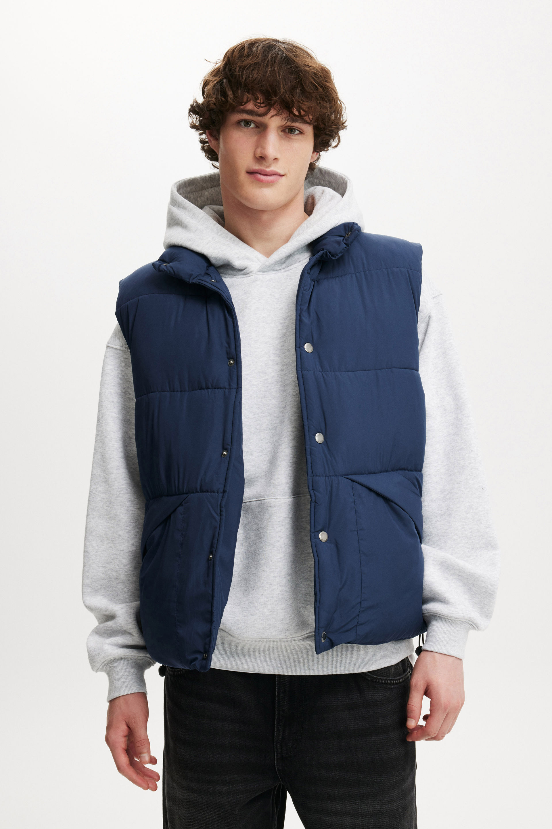 Vermont Puffer Vest navy