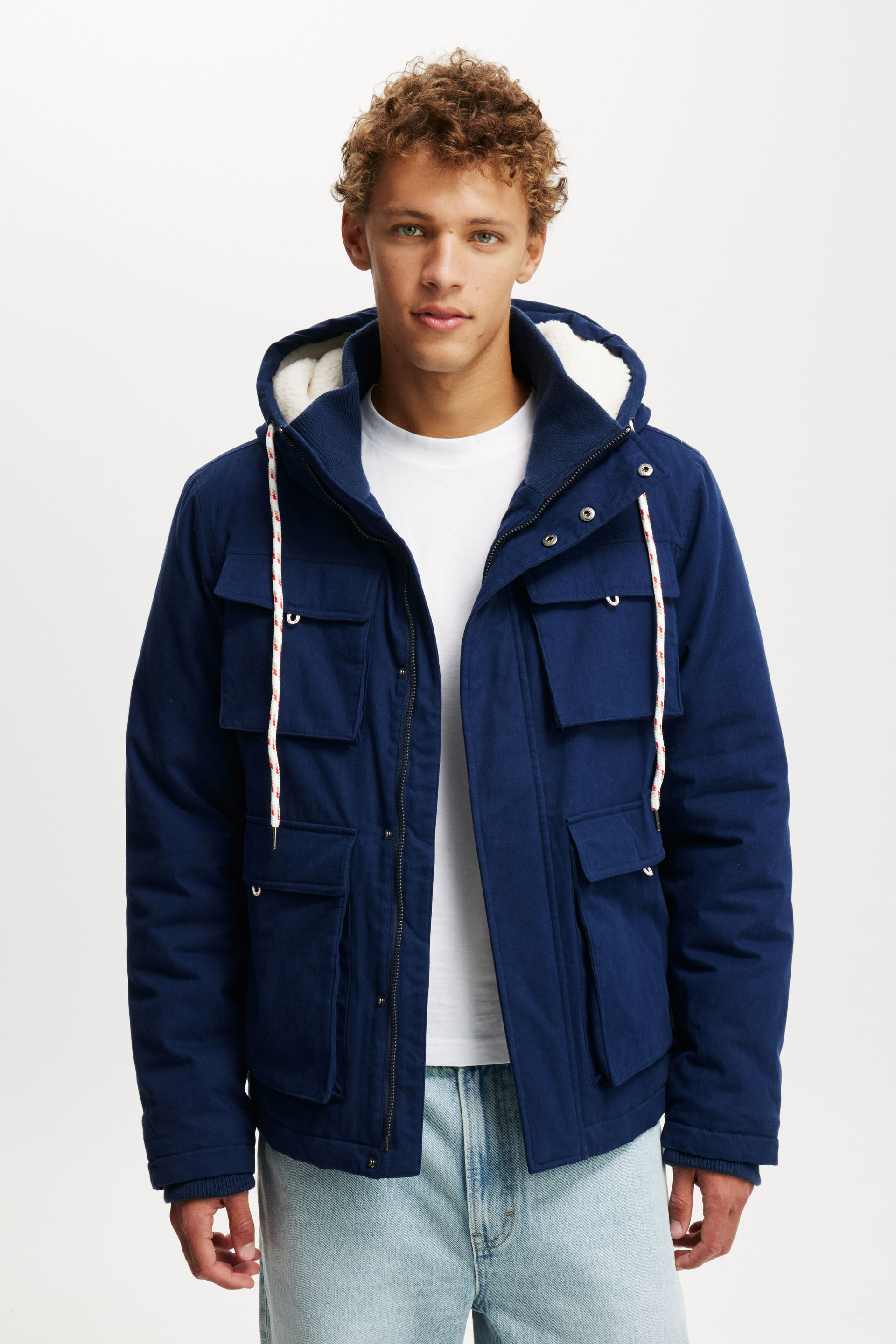 Heavy Weight Utility Parka navy
