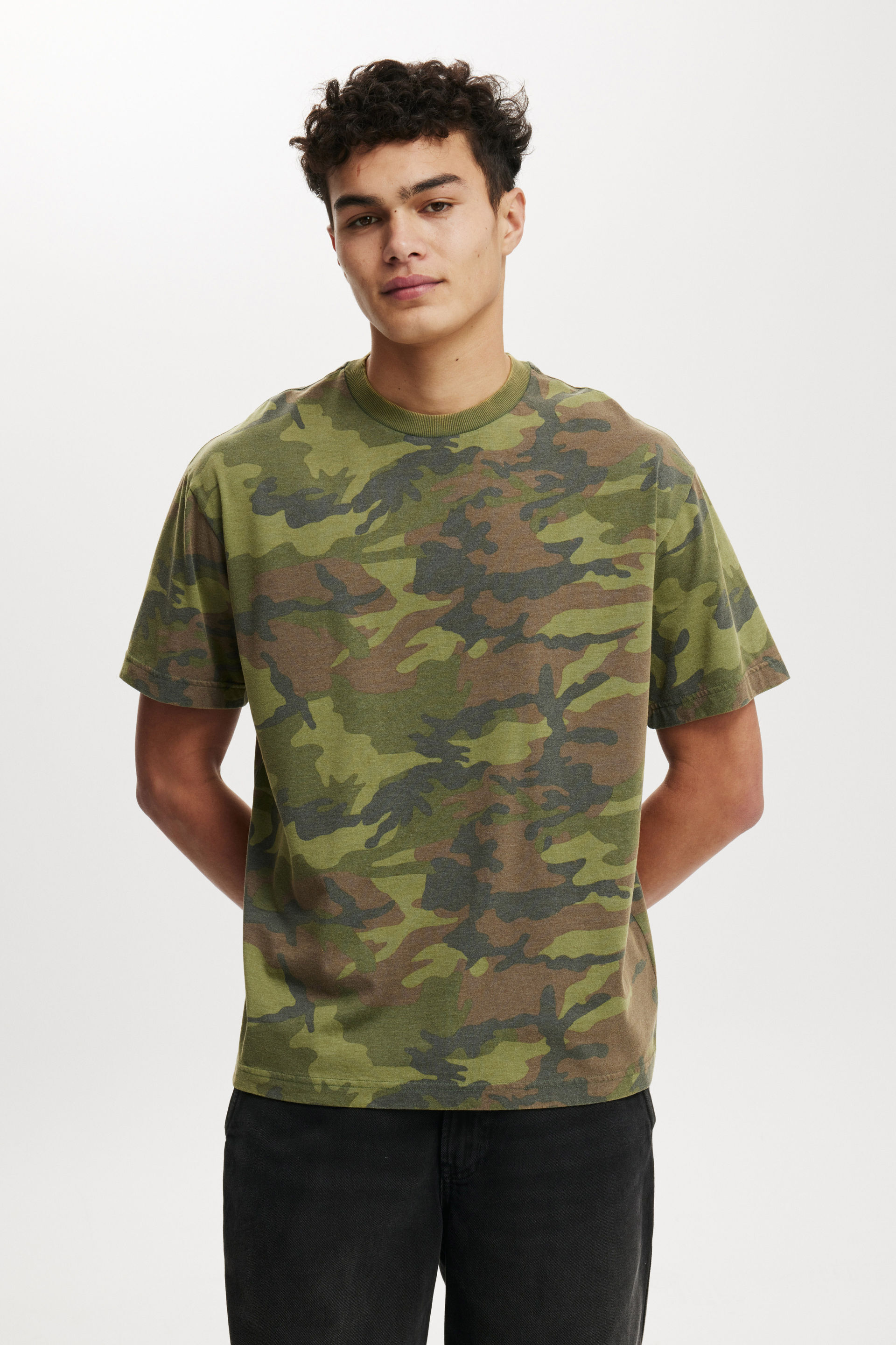 Camo Loose Fit T-Shirt camo