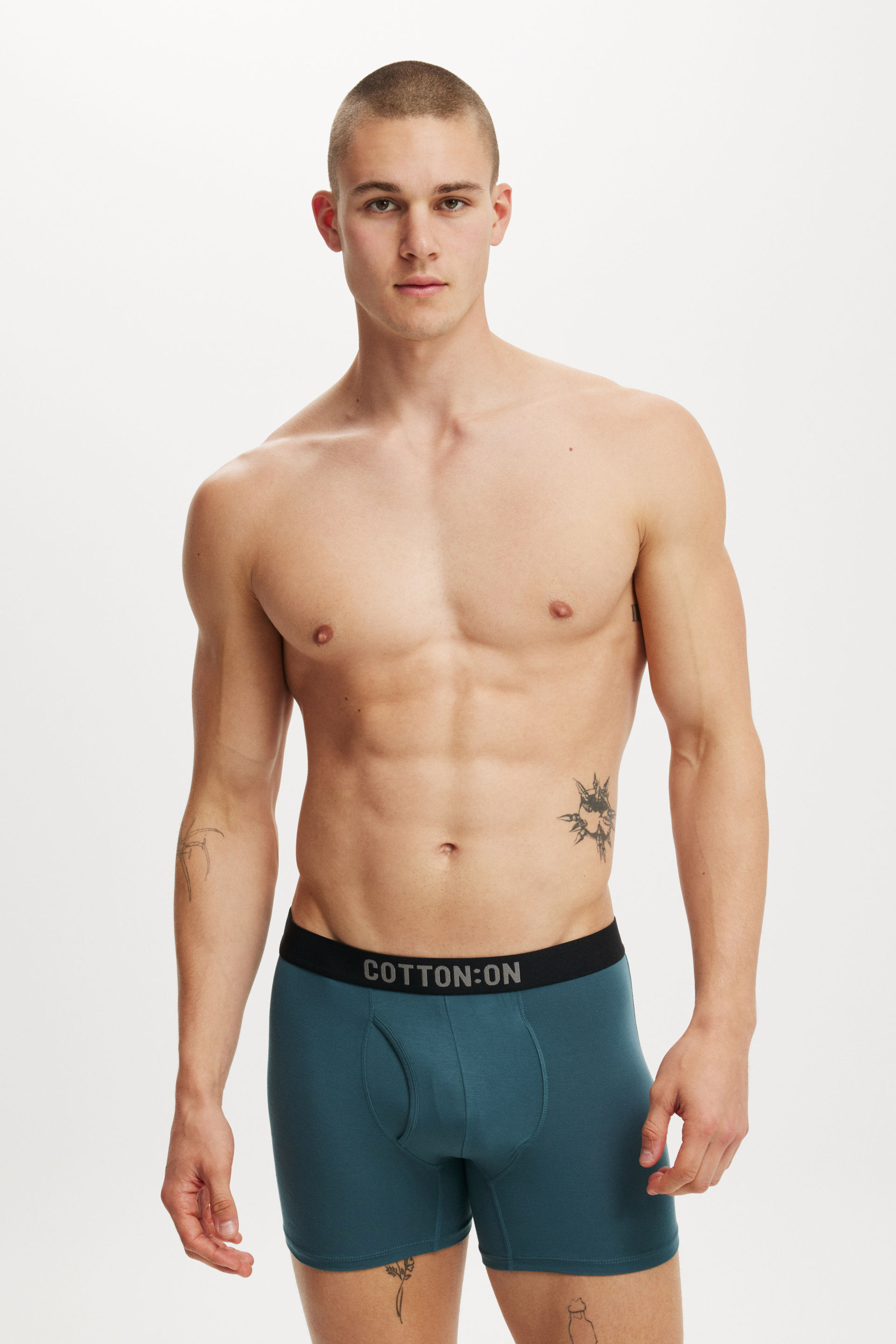 Mens Bamboo Trunk emerald
