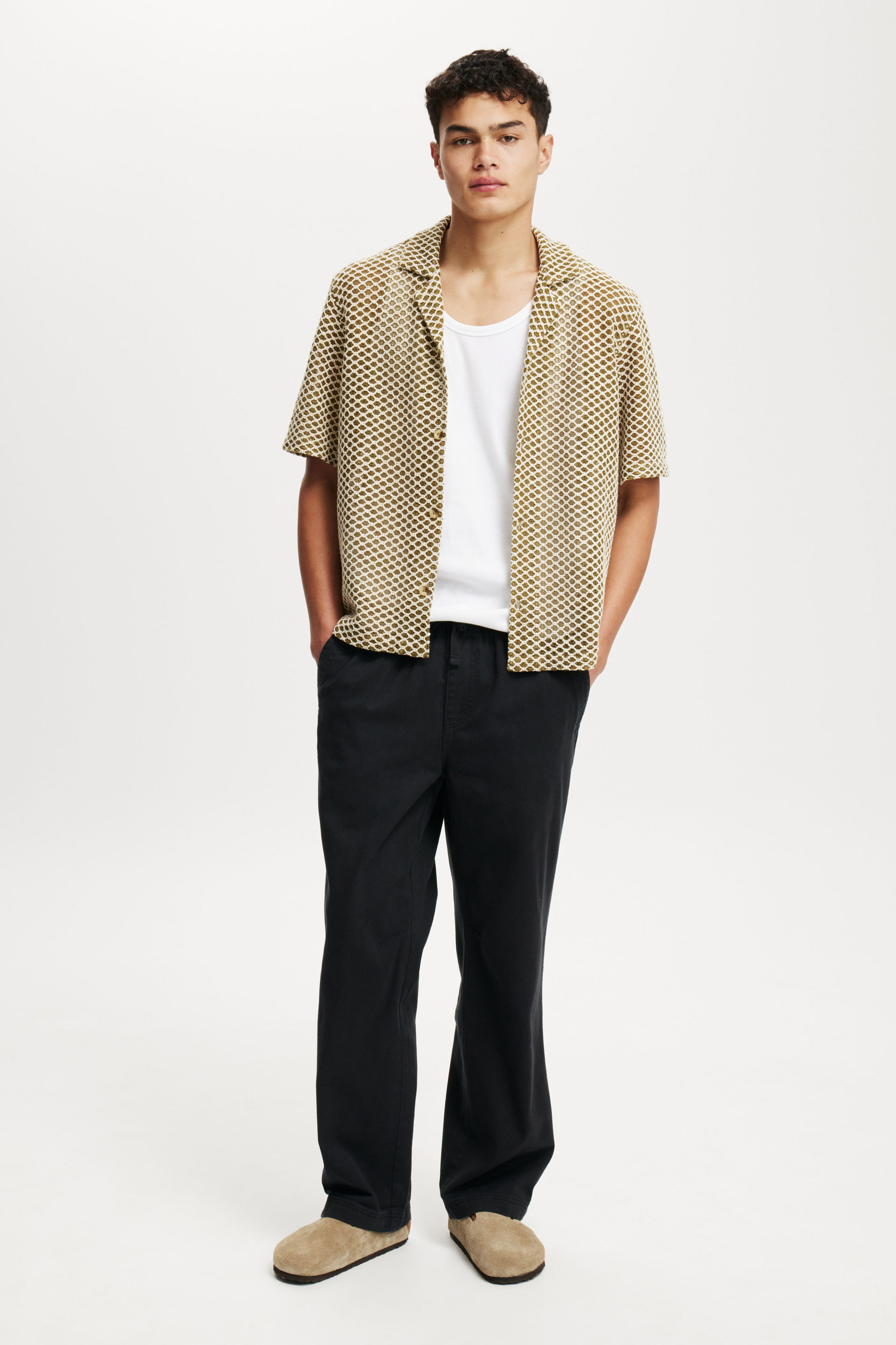 Baggy Casual Pant black