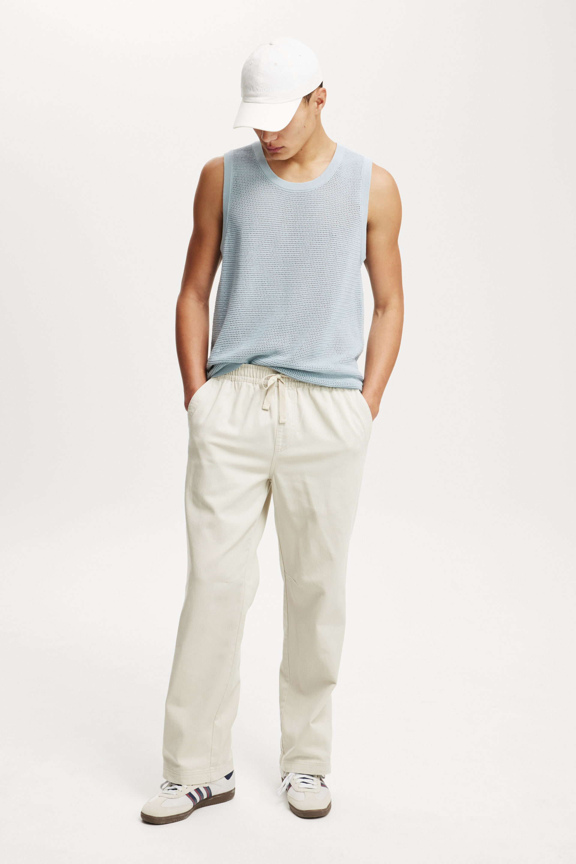 Baggy Casual Pant light stone