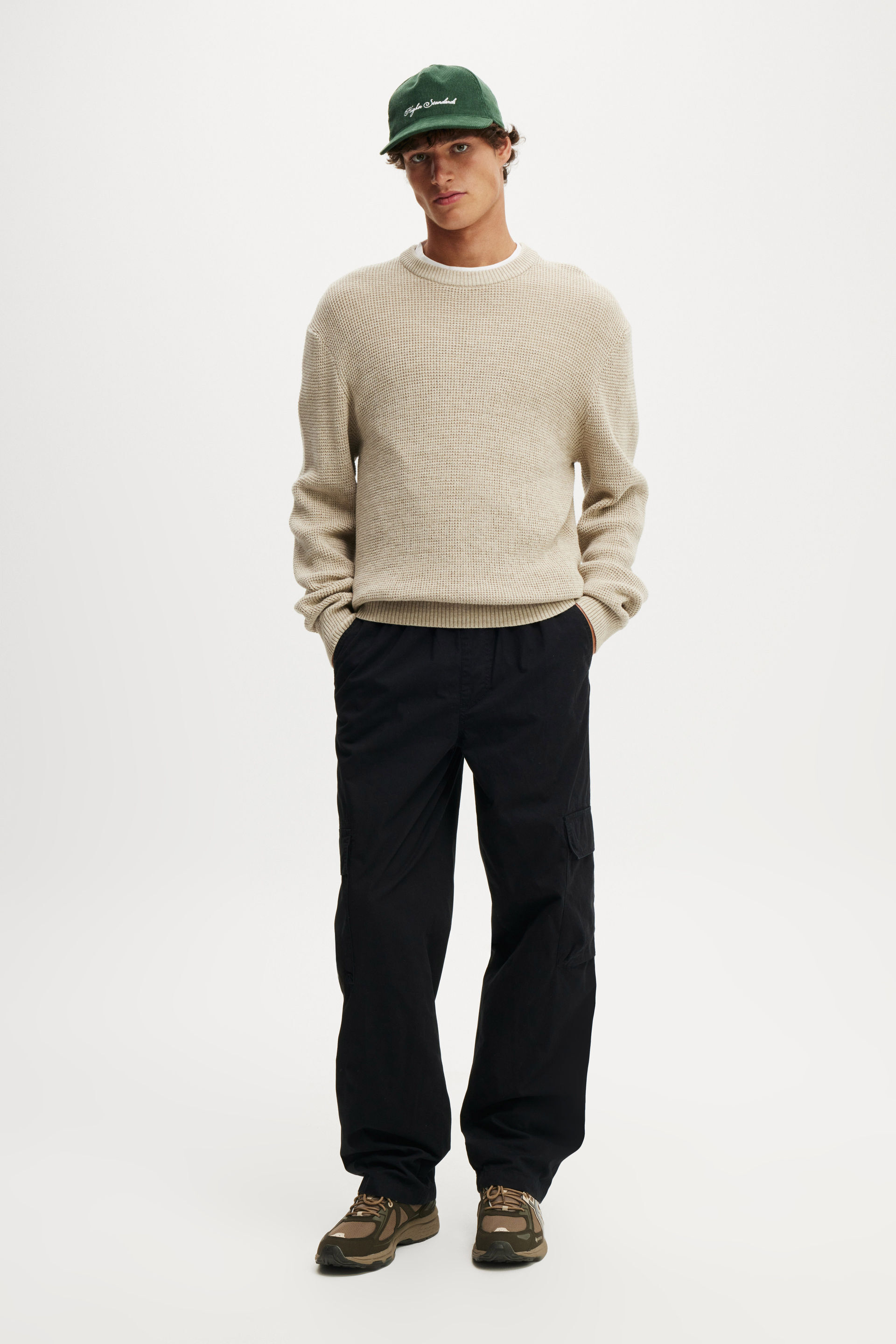 Knox Baggy Cargo Pant black