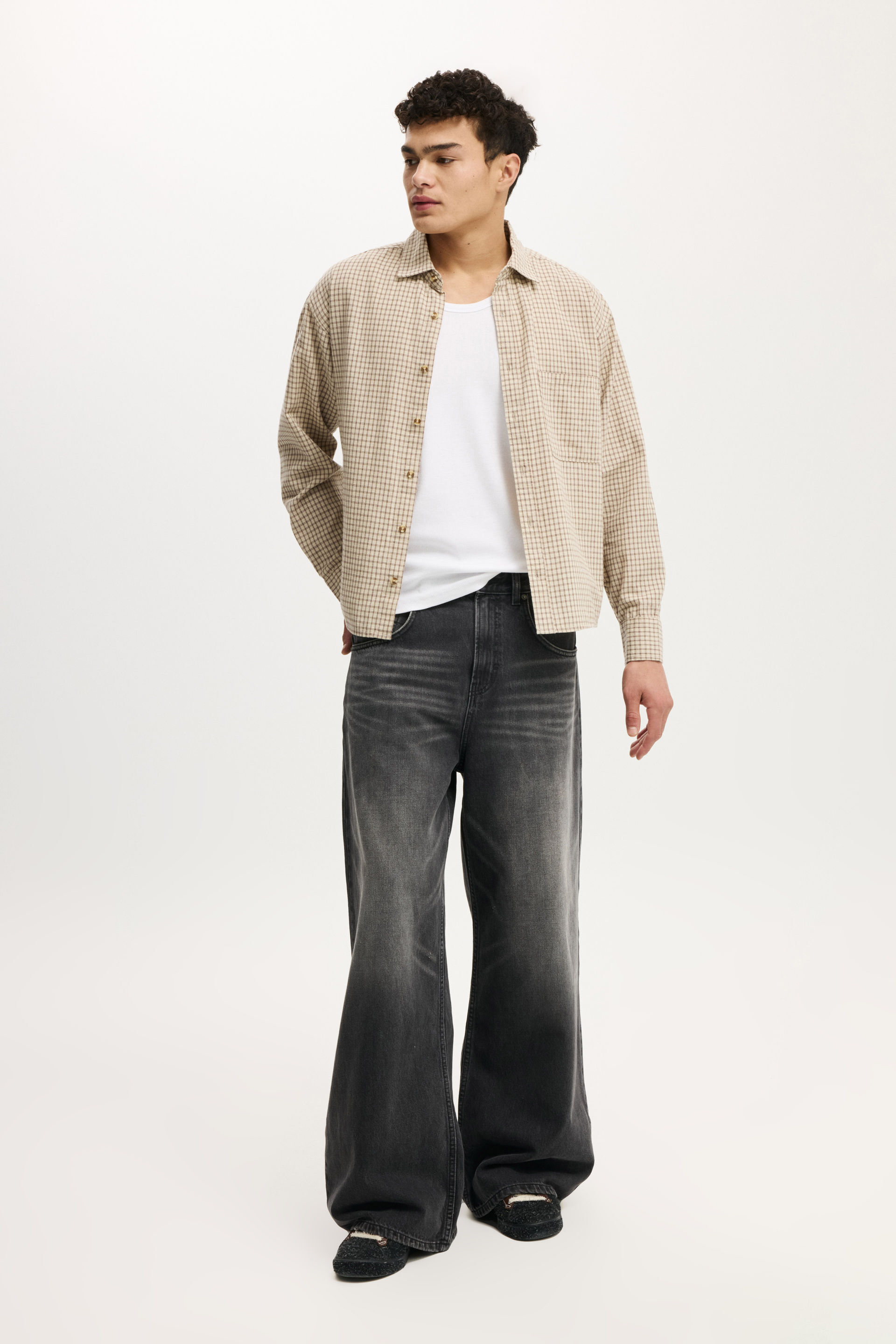 7620-tribeca-long-sleeve-shirt-beige-mini-check-1.jpg