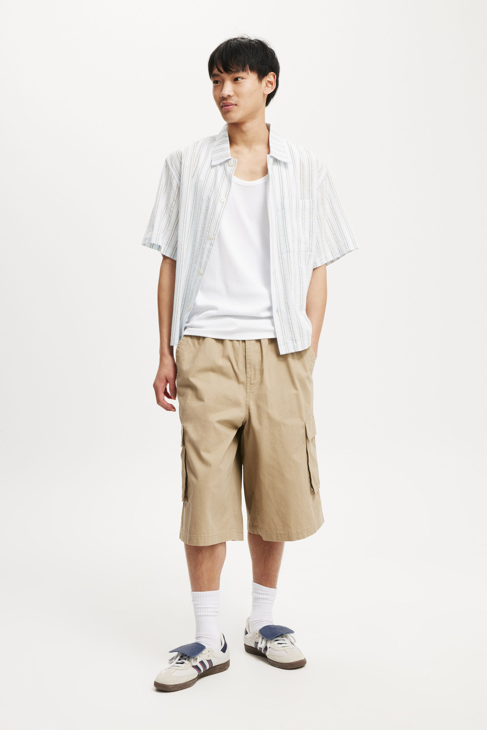 Super Baggy Cargo Short tan