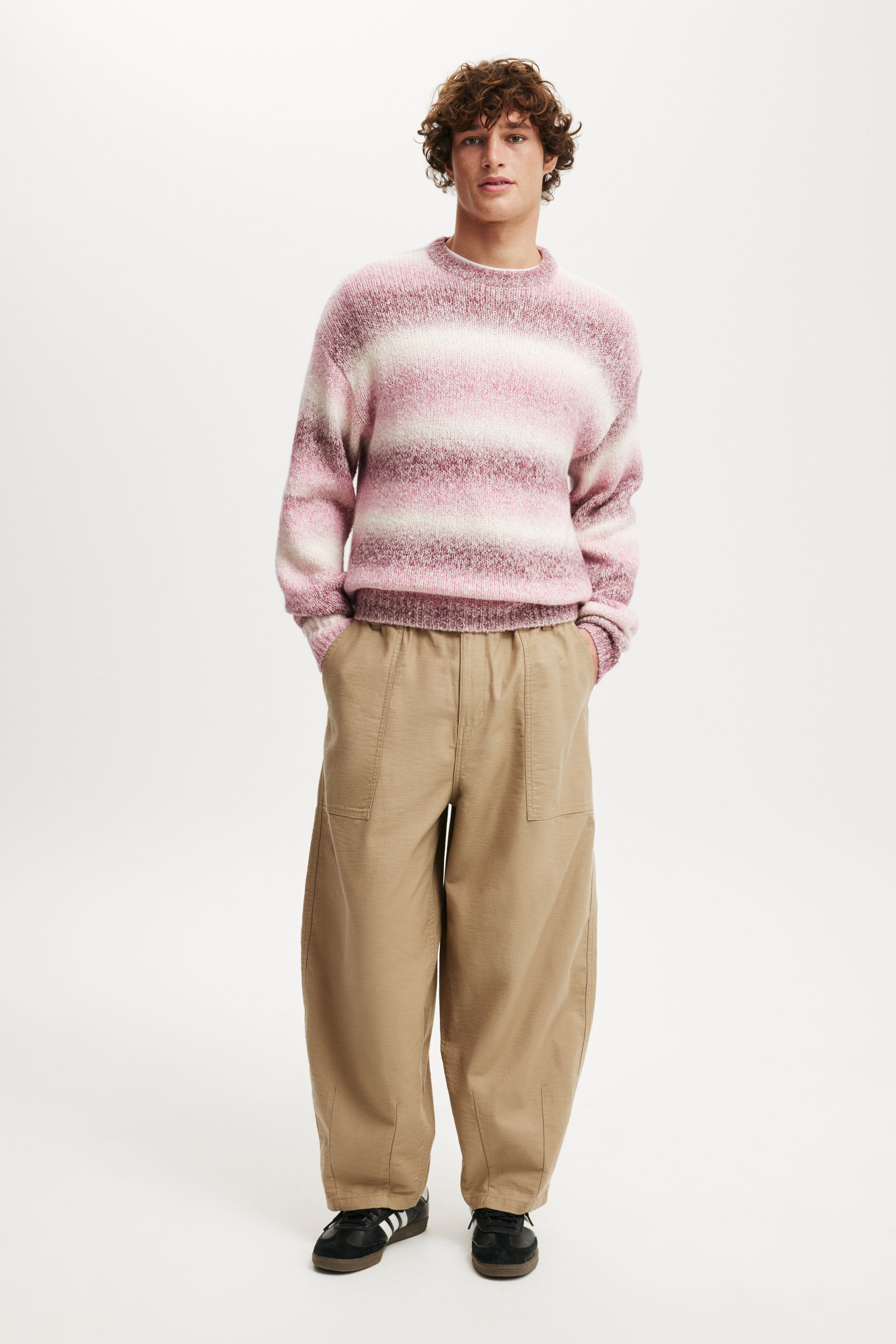 Super Baggy Balloon Pant tan