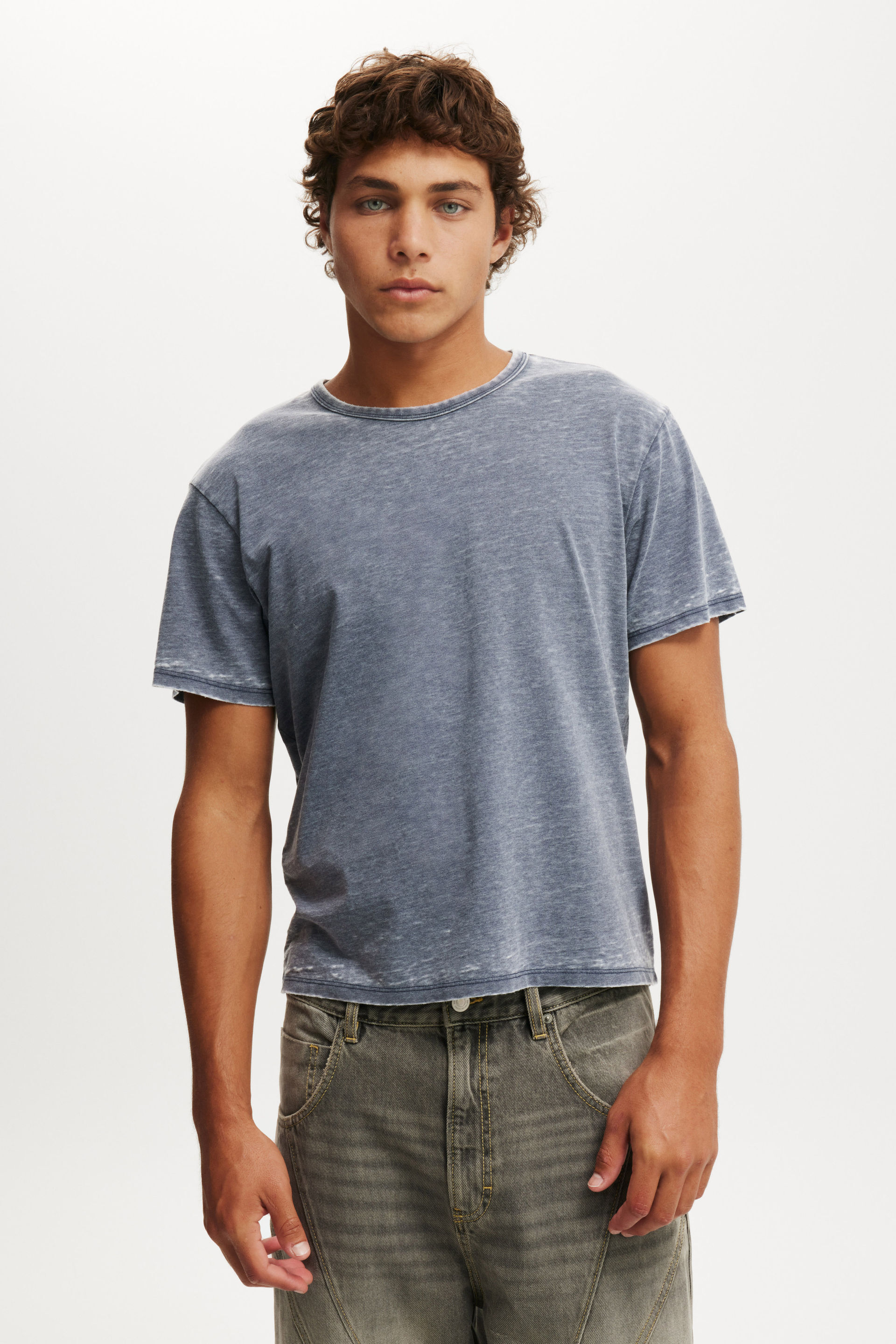 Baby T-Shirt true navy burnout