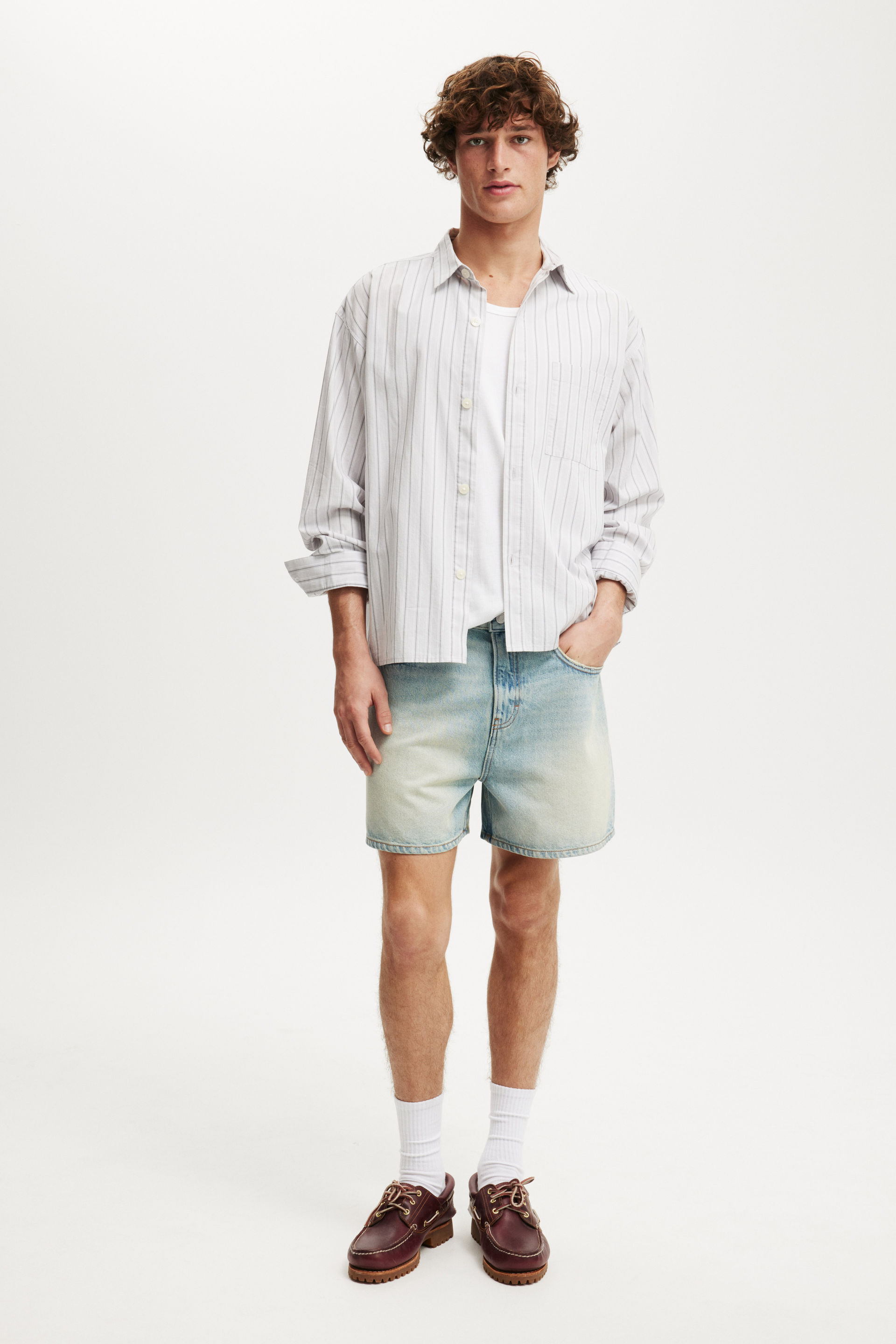 Denim Short Short halen blue