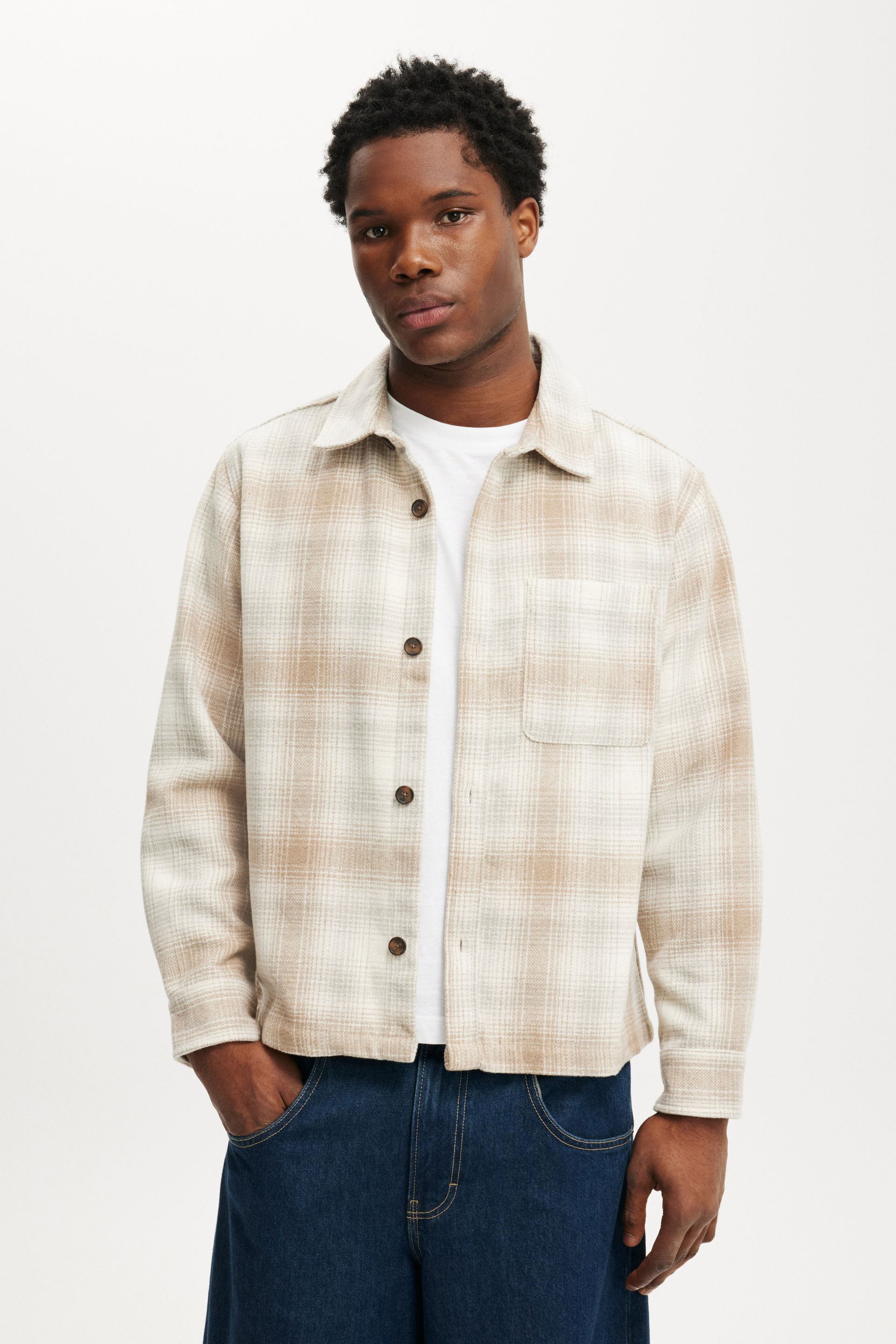 Boxy Overshirt stone shadow check 1 8721-boxy-overshirt-stone-shadow-check-1.jpg
