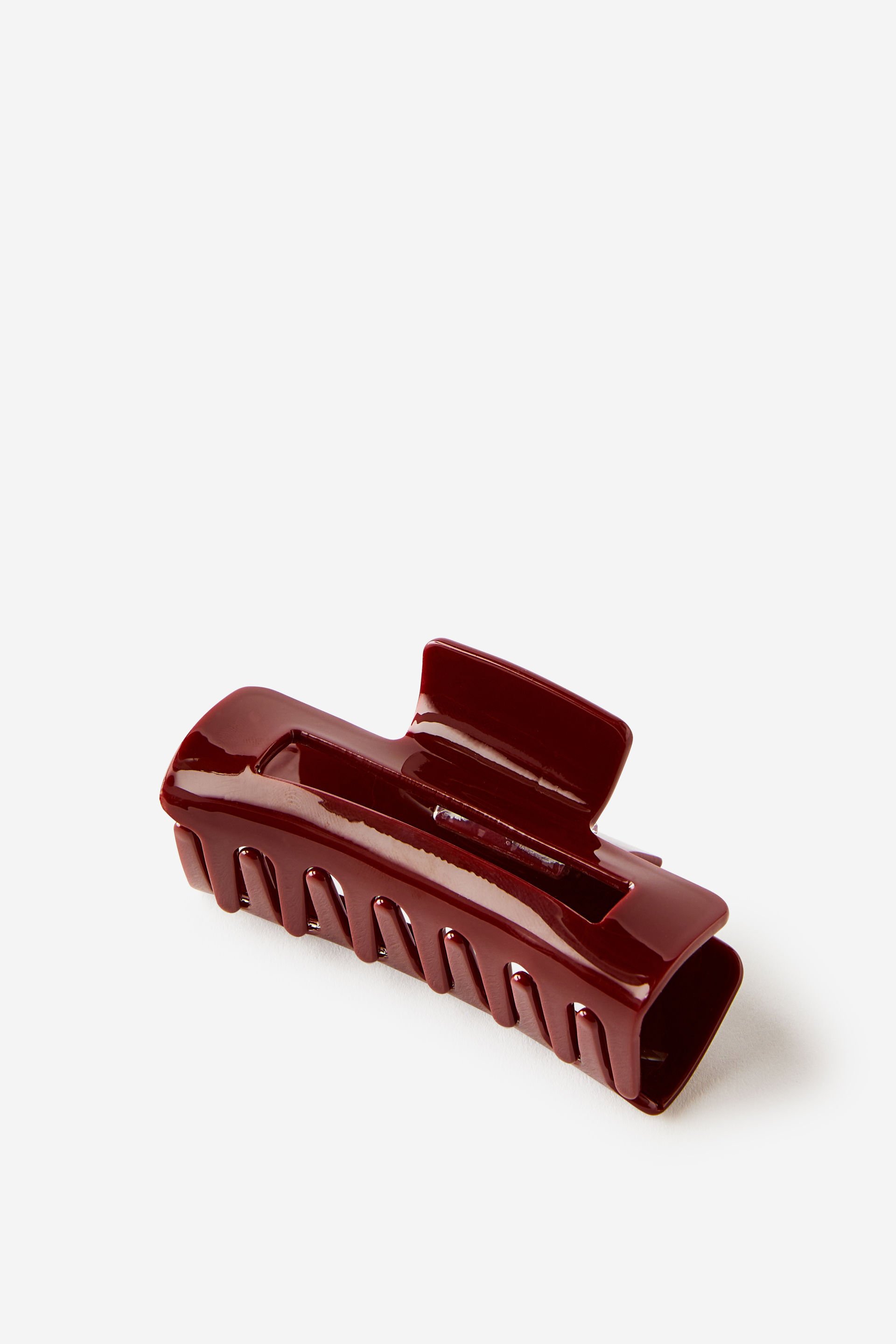 Amber Hair Claw burgundy