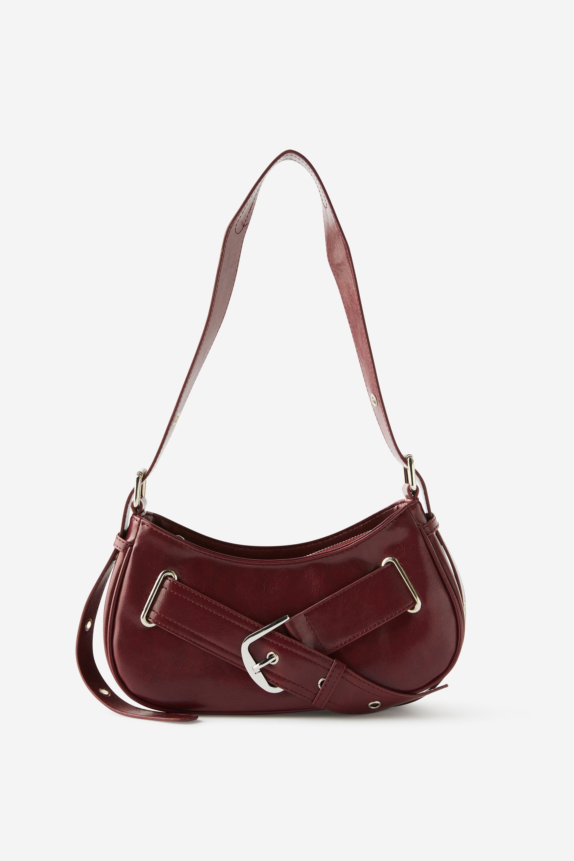 Karli Underarm Bag east west buckle/deep berry 1 9298-karli-underarm-bag-east-west-buckle-deep-berry-1.jpg